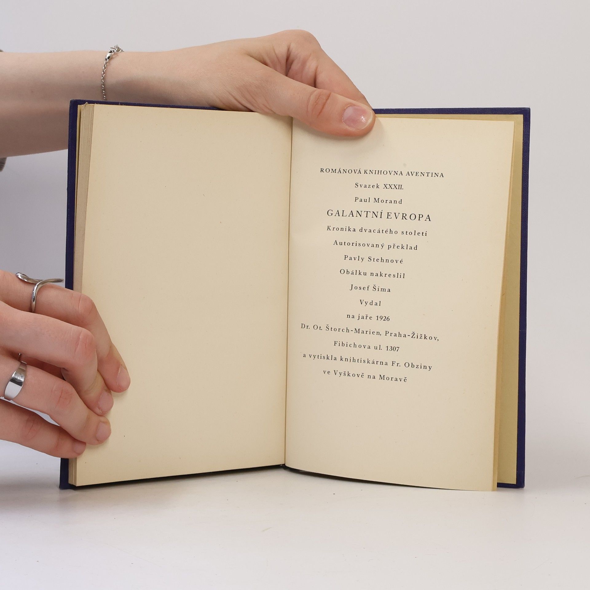 Paul Morand Galantní Evropa