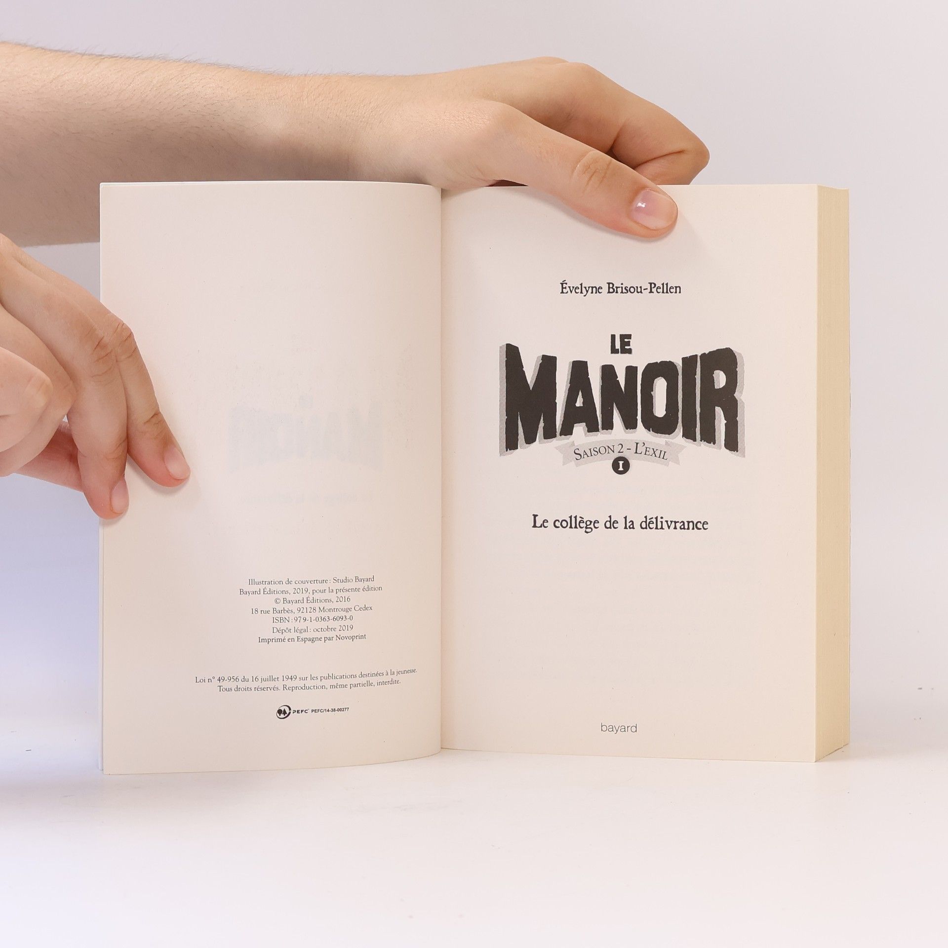 Evelyne Brisou-Pellen Le Manoir I