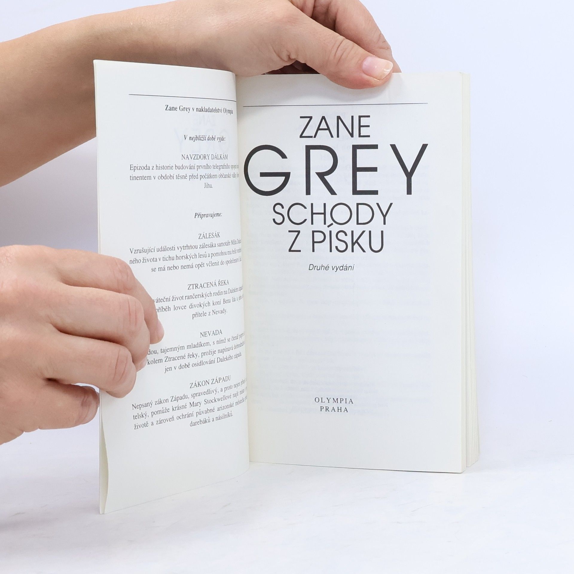 Zane Grey Schody z písku