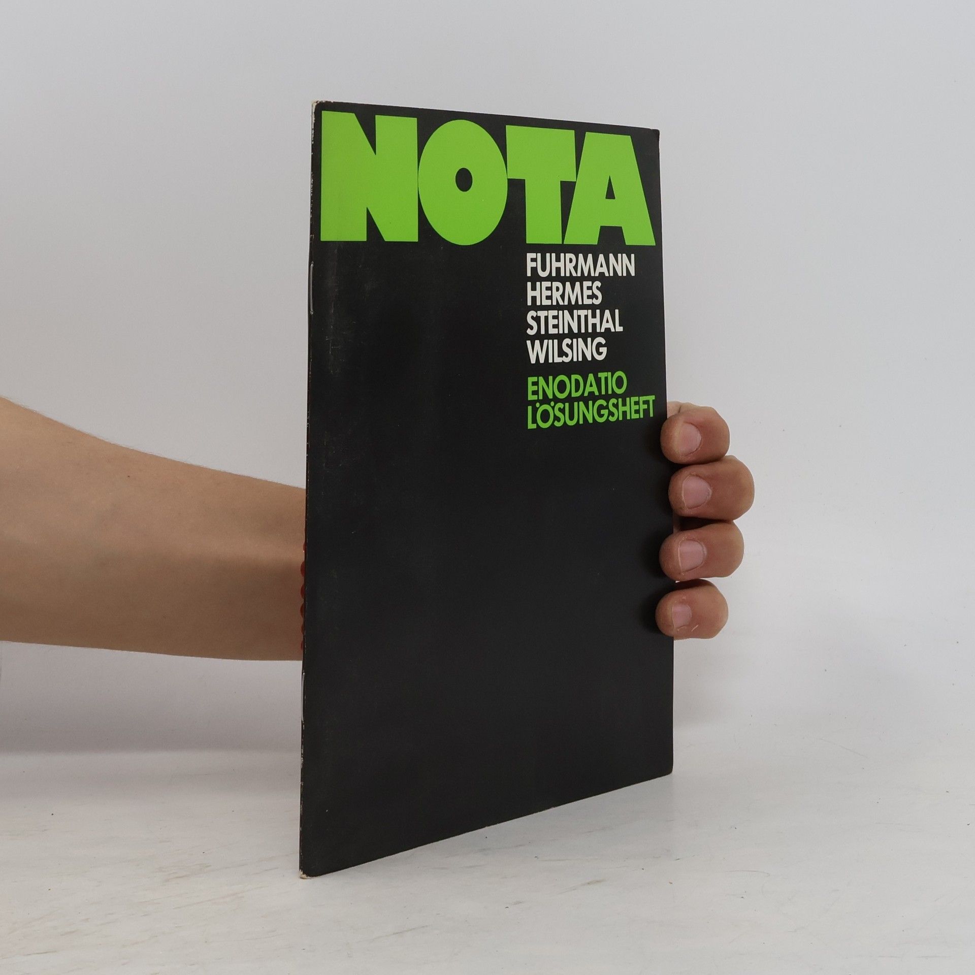 Wilsing Nota, Enodatio, Lösungsheft