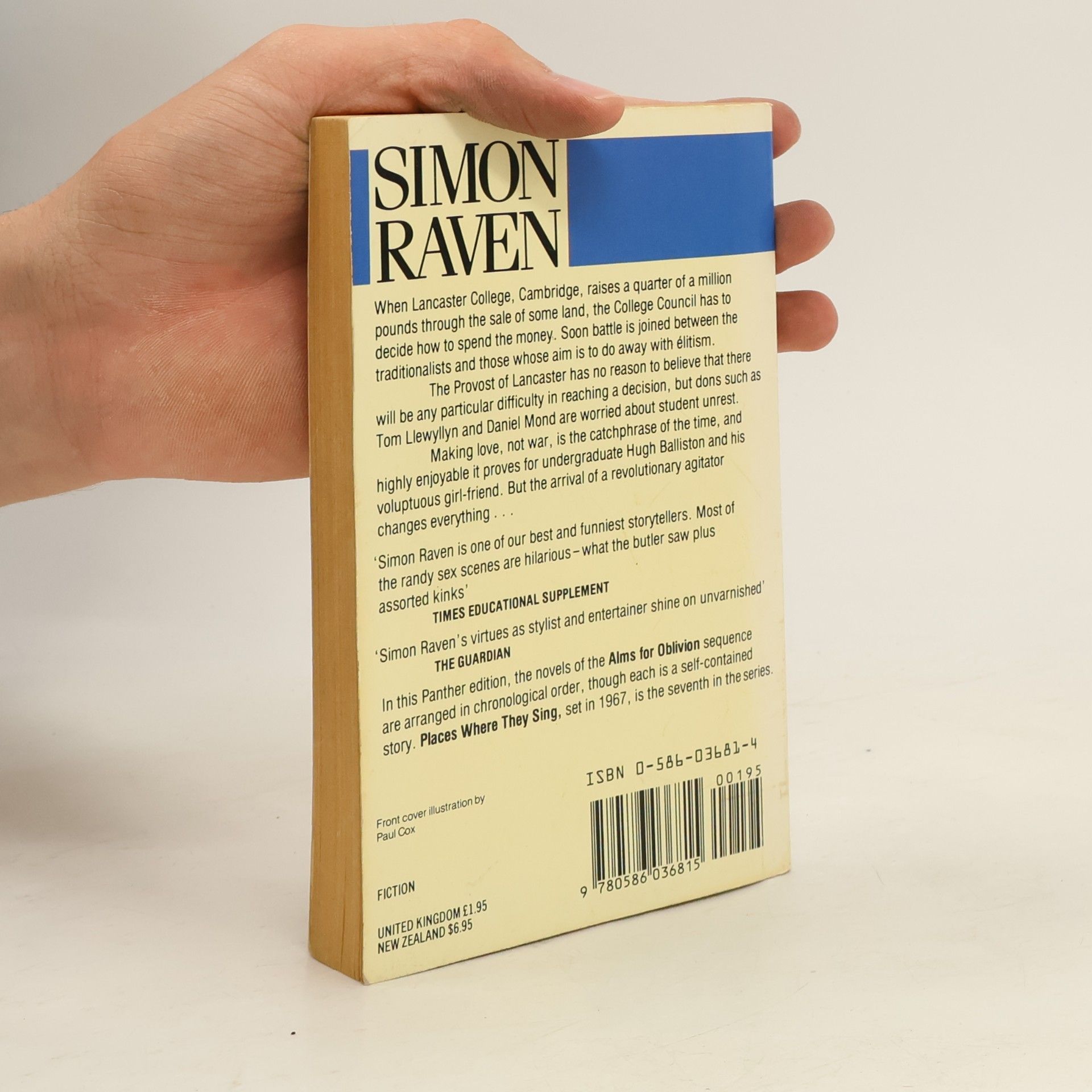 Simon Raven Alms For Oblivion - 7: Places Where They Sing
