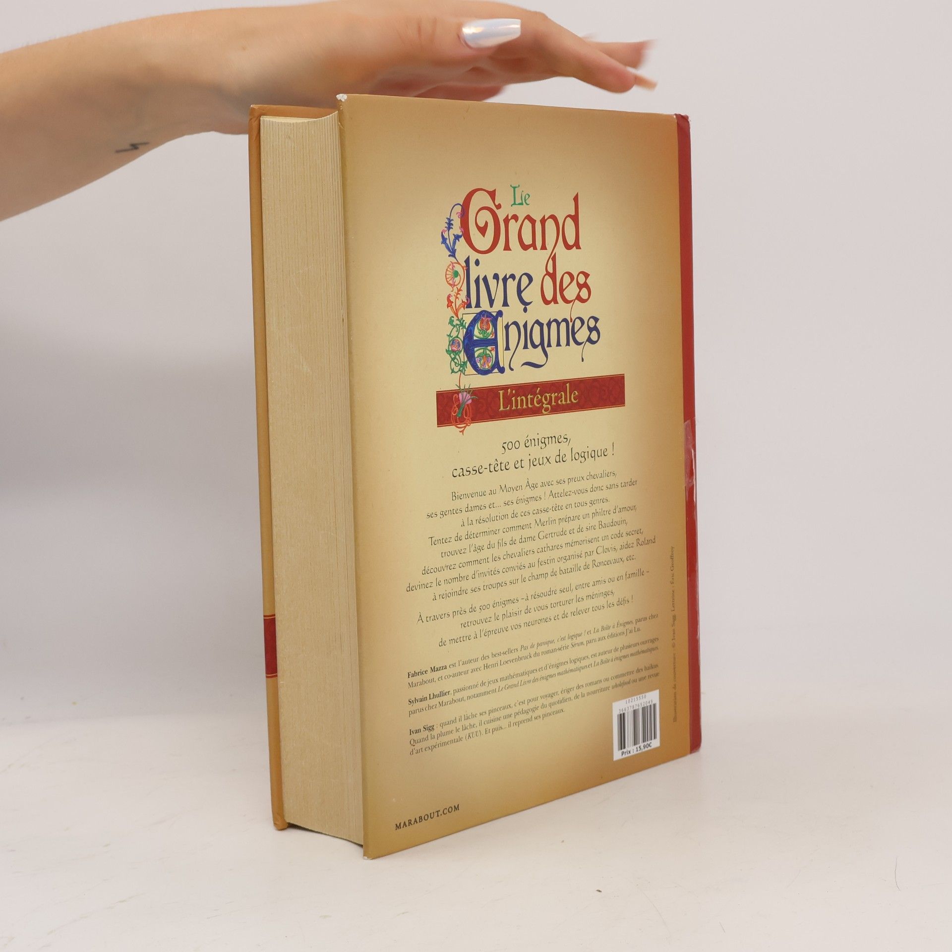 Various authors Lie Grand libre des Enigmes