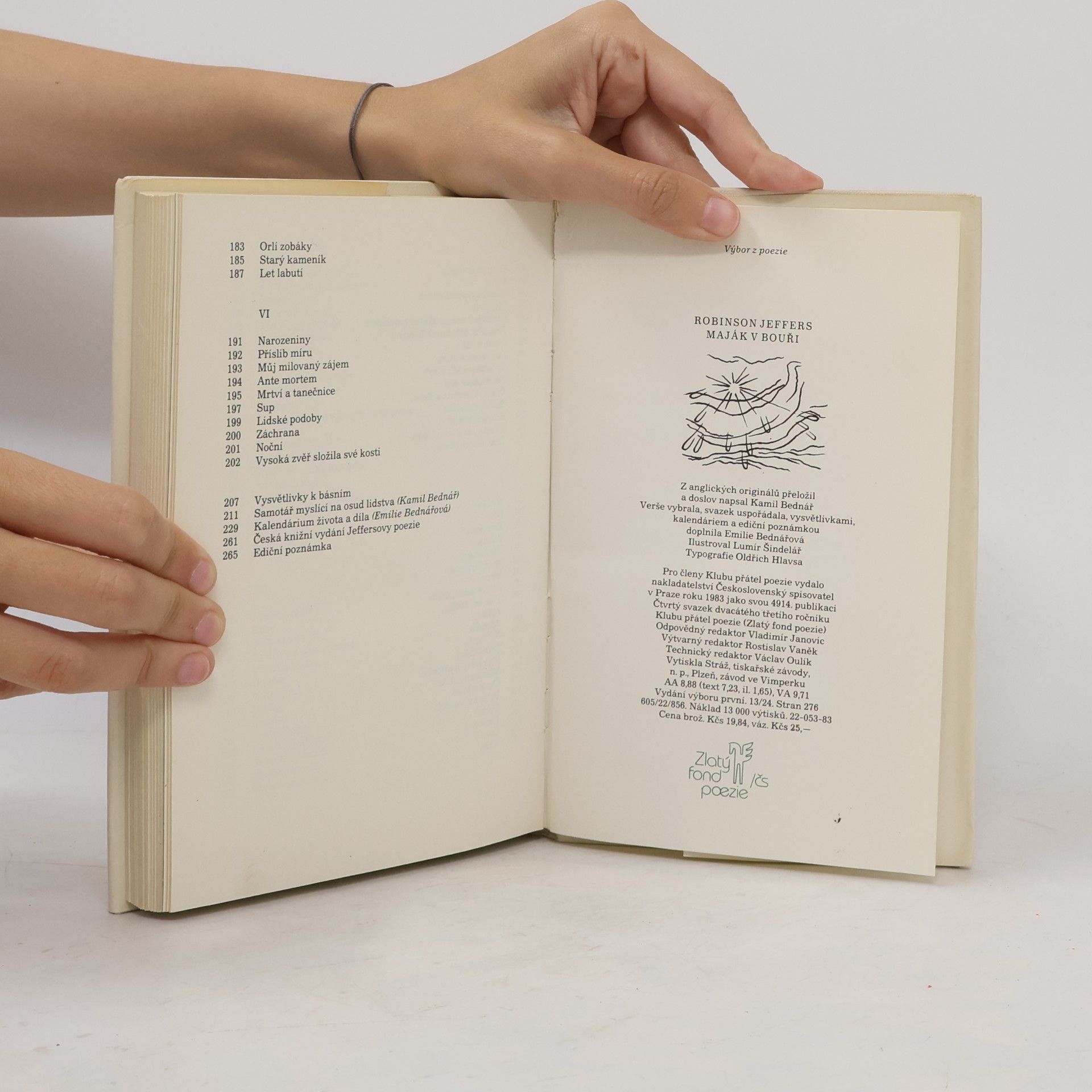 Robinson Jeffers Maják v bouři