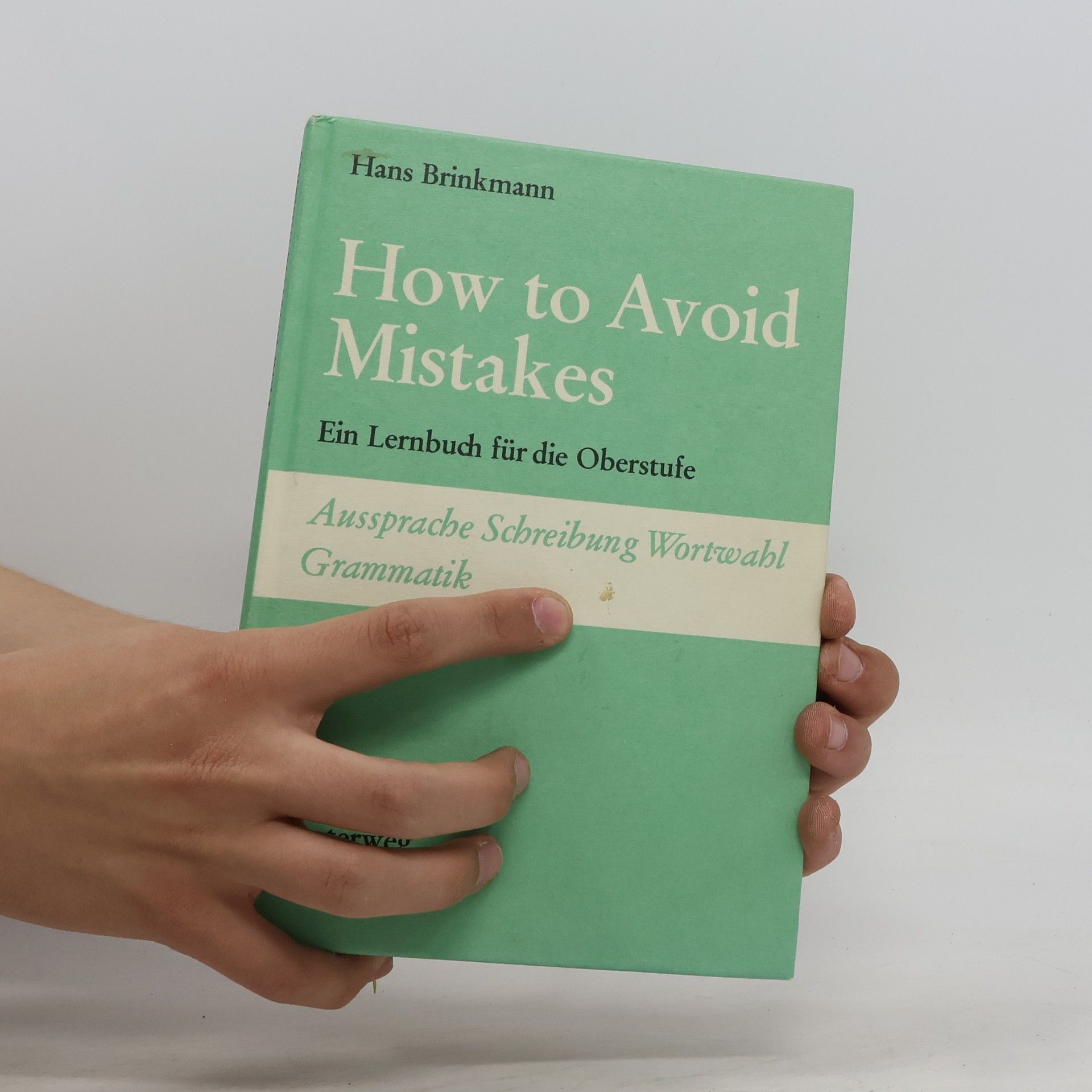 Hans Brinkmann How to Avoid Mistakes