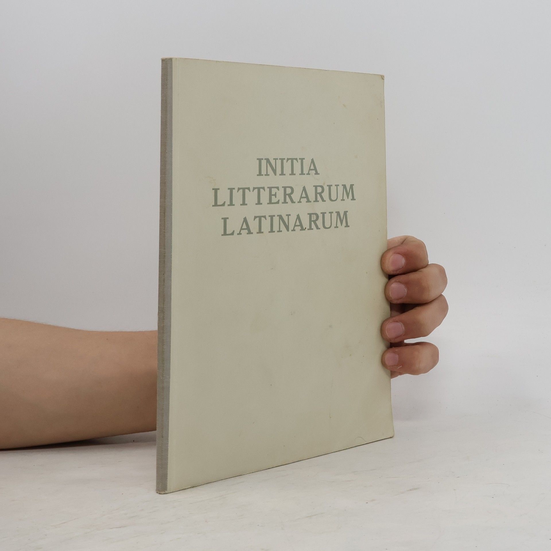 Hans Stadlmann Initia Litterarum Latinarum