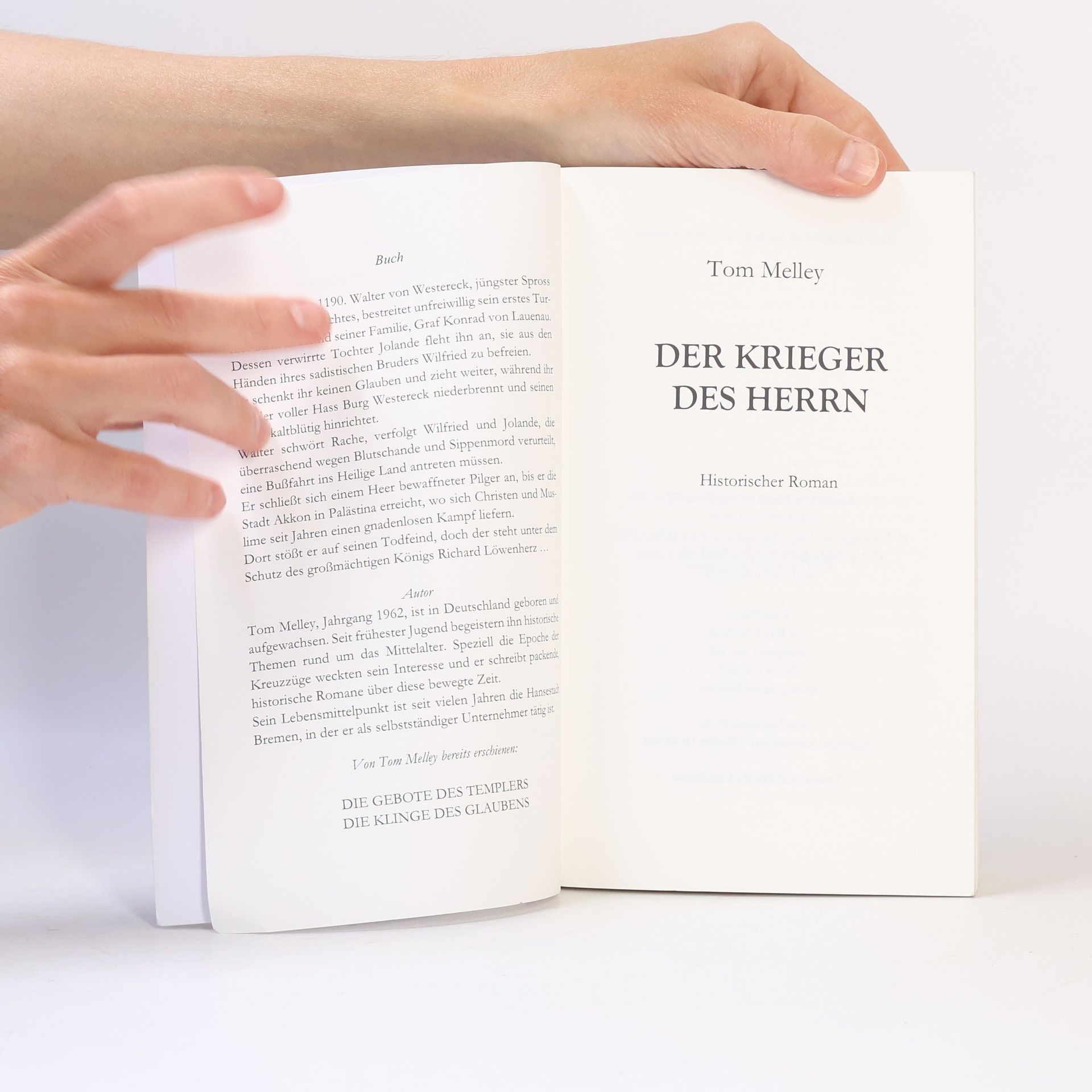 Tom Melley Die packende Mittelalter-Saga: Der Krieger des Herrn