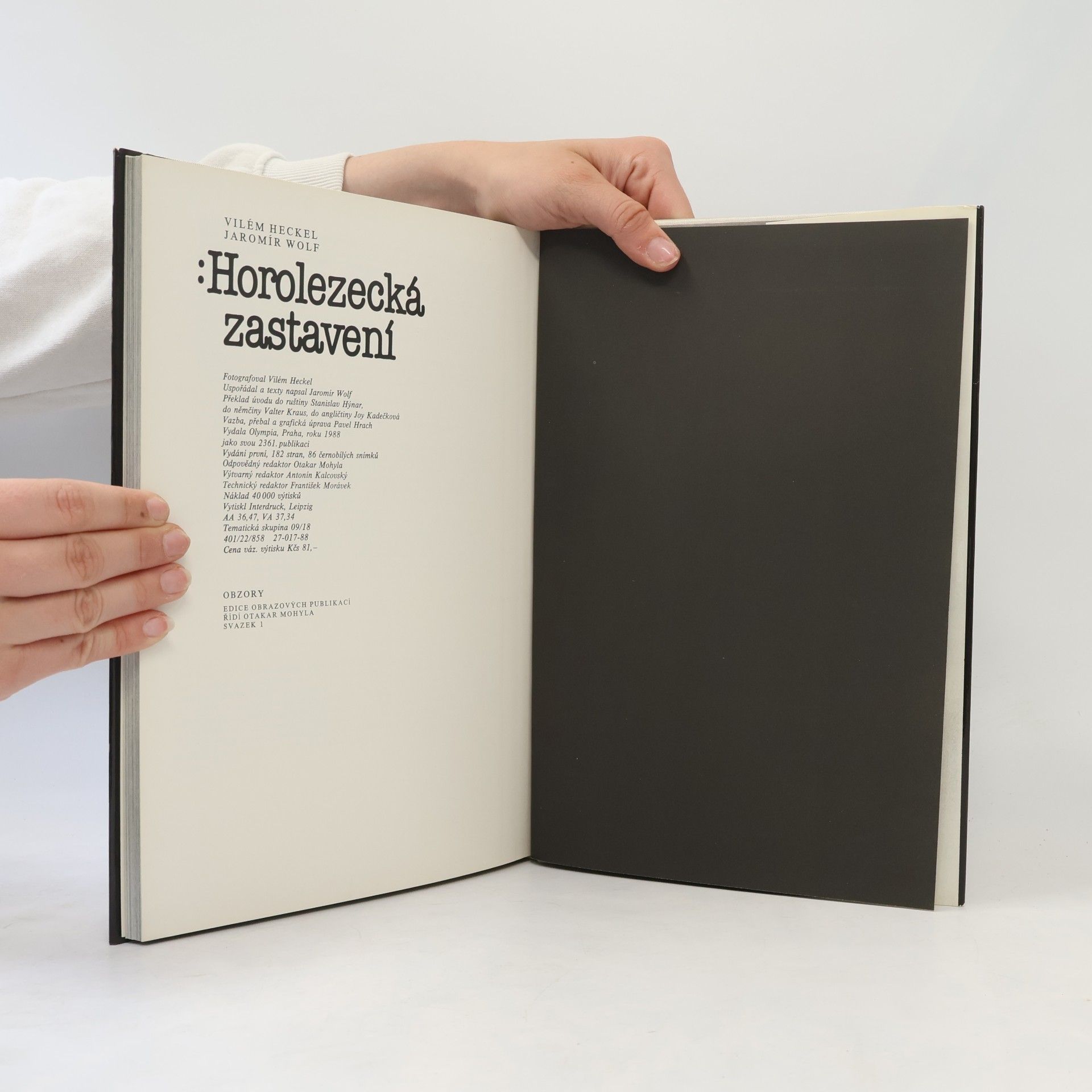 Vilém Heckel Horolezecká zastavení