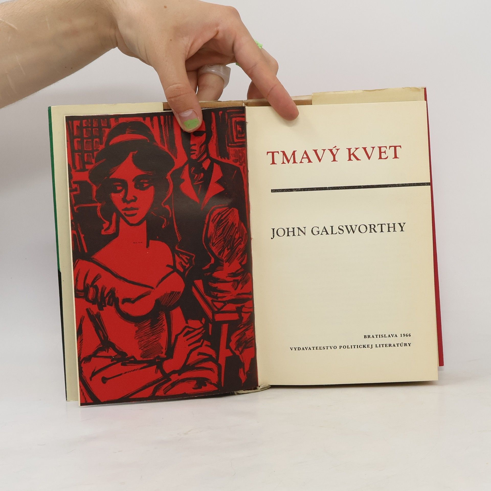 John Galsworthy Tmavý kvet