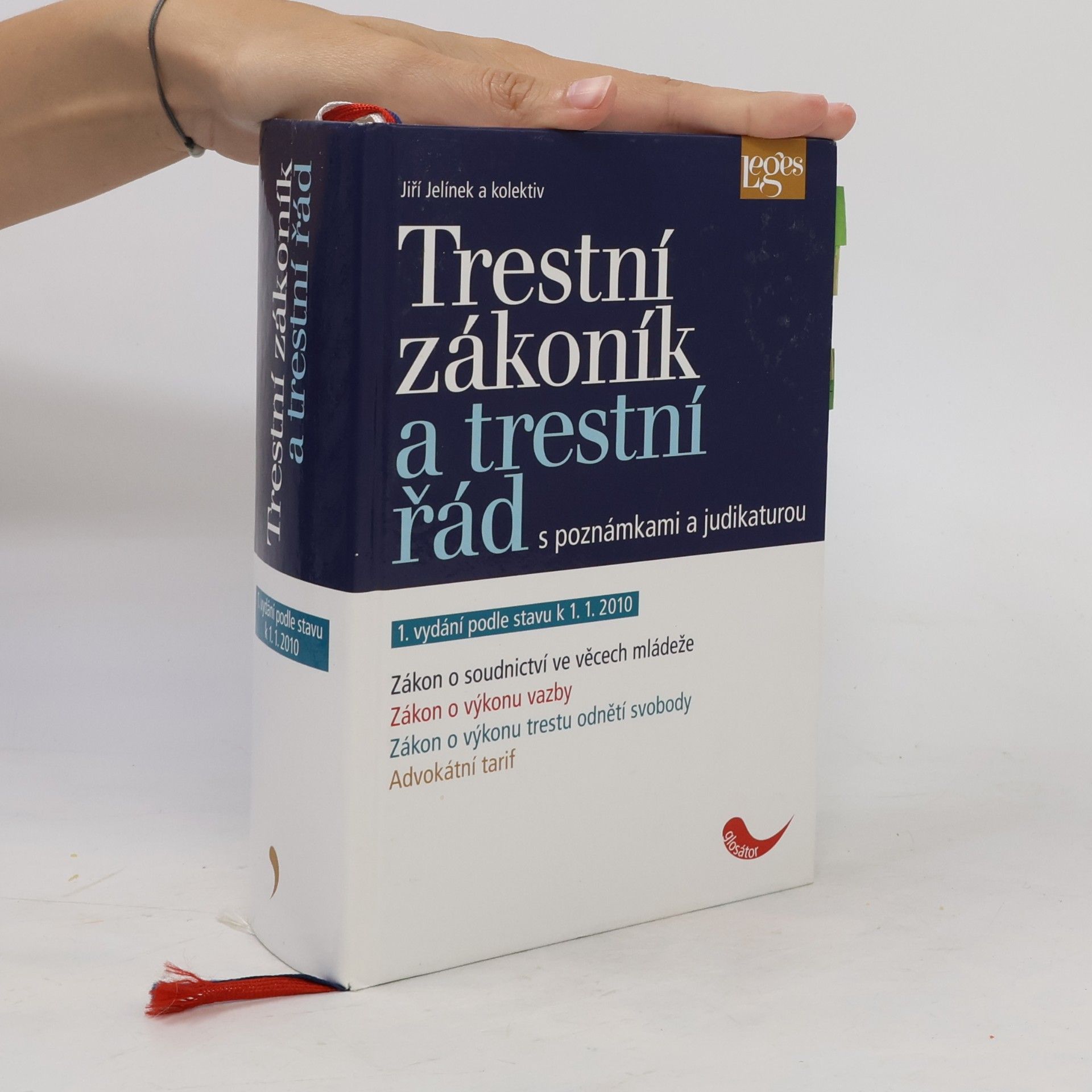 Jiří Jelínek Trestní zákoník a trestní řád. S poznámkami a judikaturou