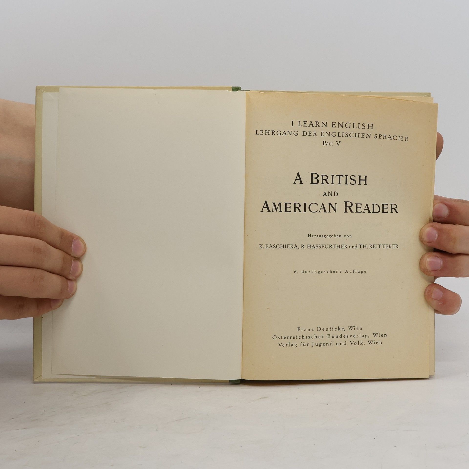 Various authors A British and American Reader