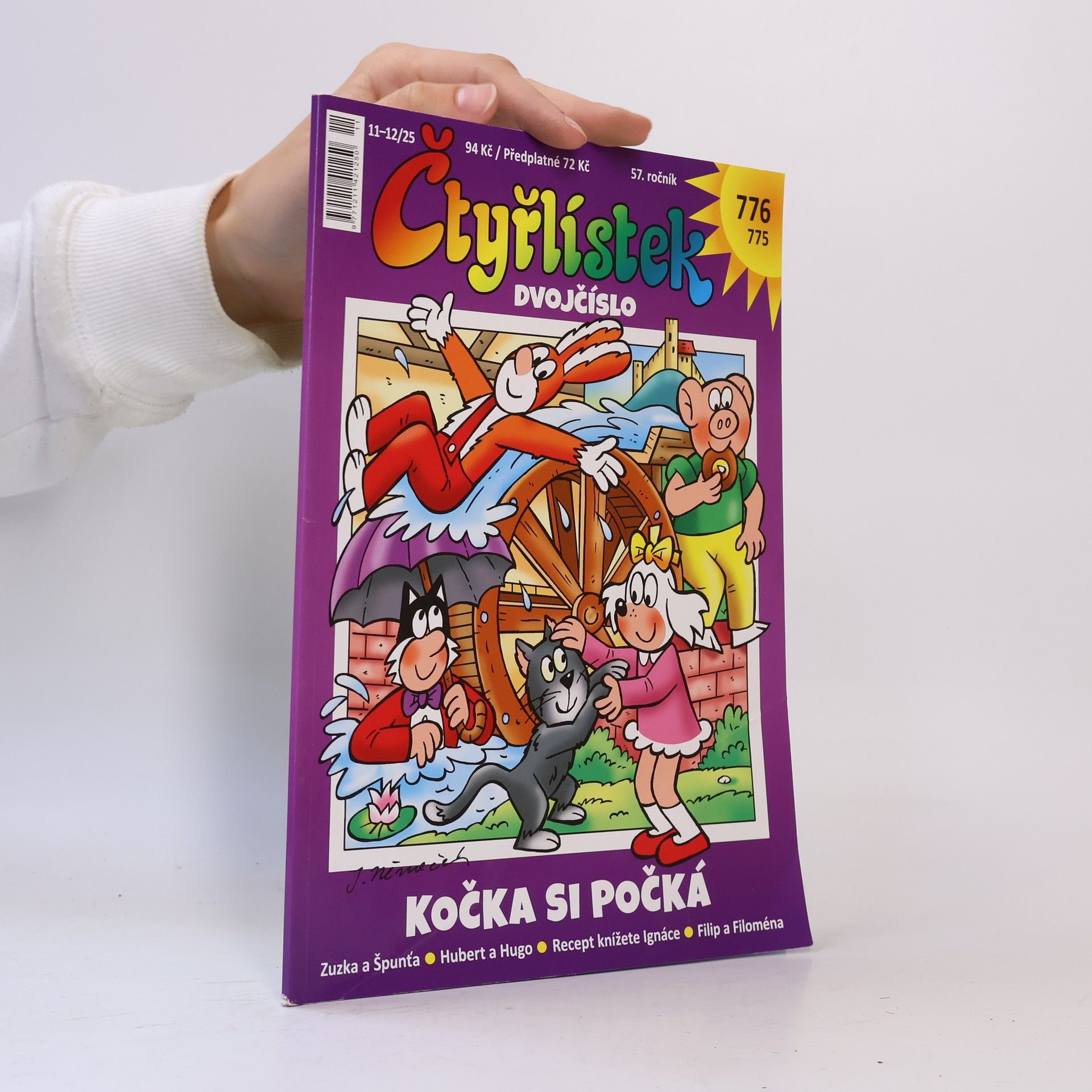 Kolektiv autorů Čtyřlístek 11-12/2025. 775-776