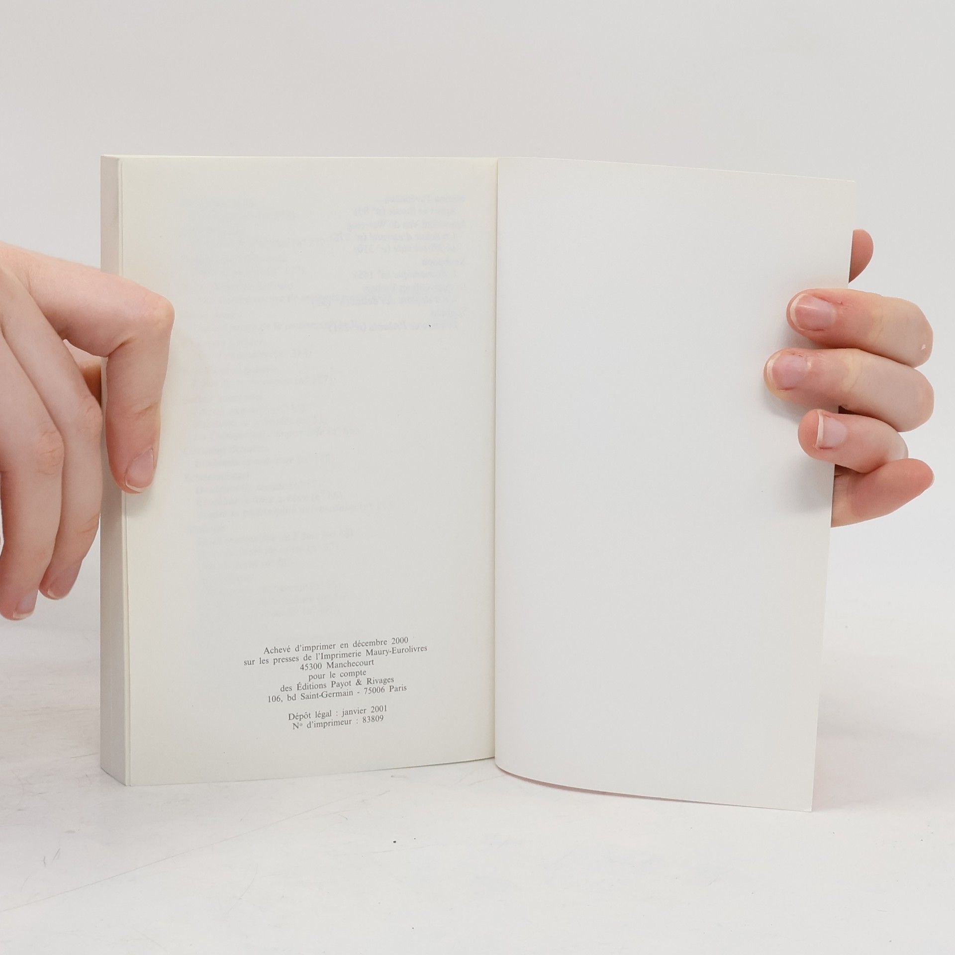 Louis Buss Luxe de l'exil - Traduit de l'anglais par Annick Le Goyat