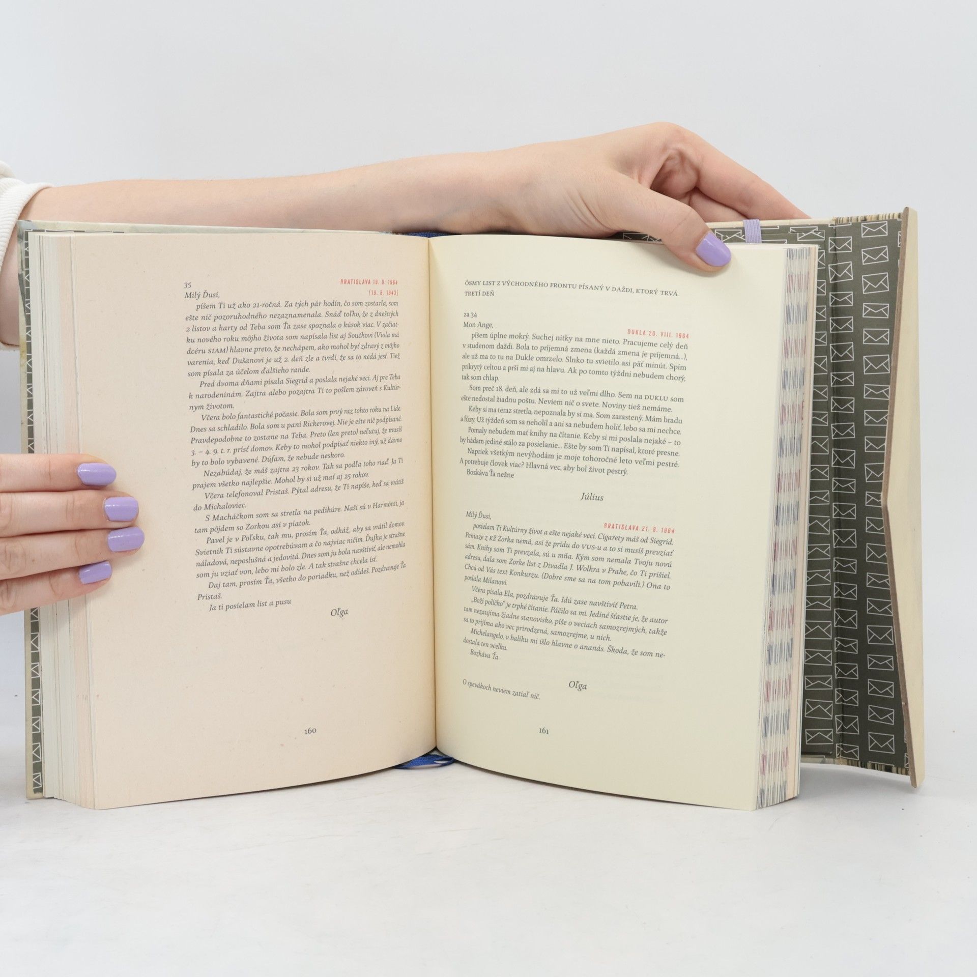 Július Satinský Listy Oľge : korešpondencia Júliusa Satinského a Oľgy Lajdovej, 1962-1965