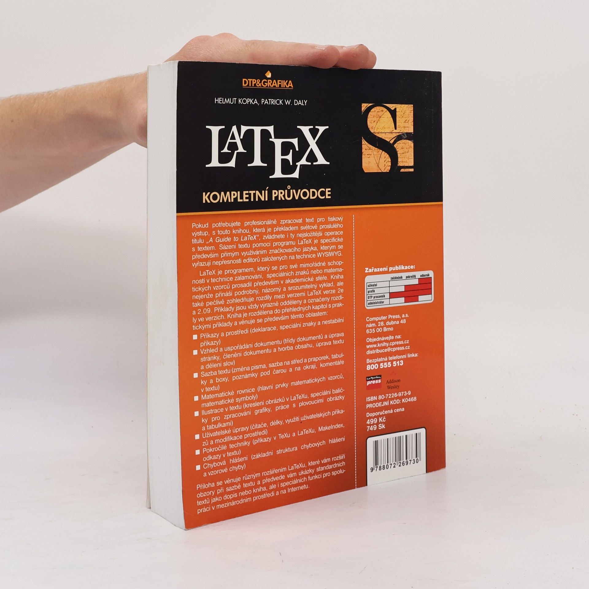 Helmut Kopka LATEX. Kompletní průvodce