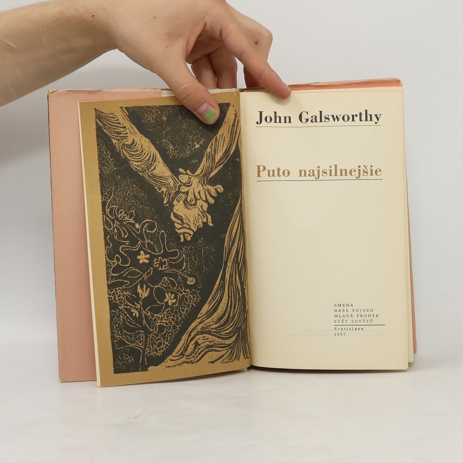 John Galsworthy Puto najsilnejšie