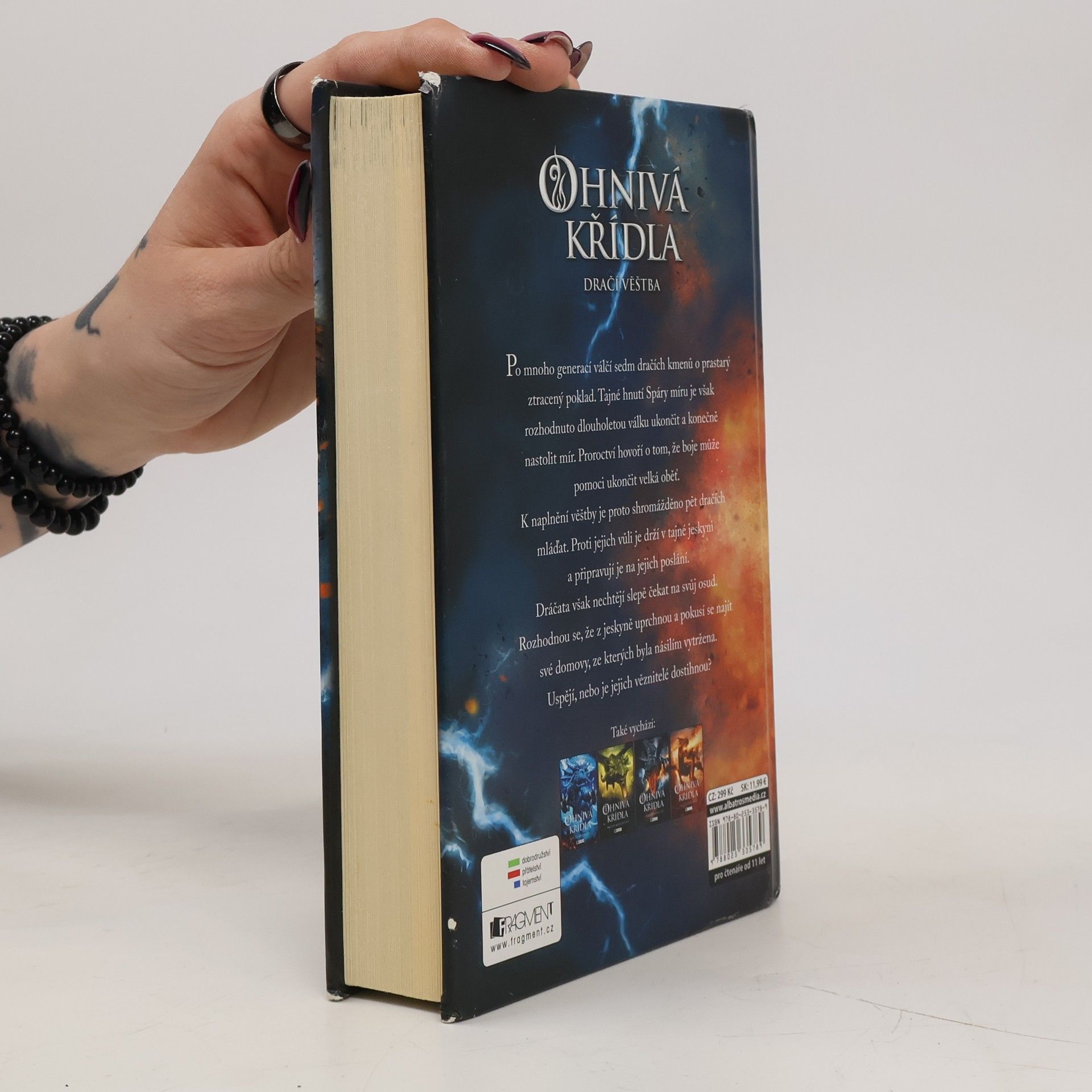Tui Sutherland Ohnivá křídla. Dračí věštba