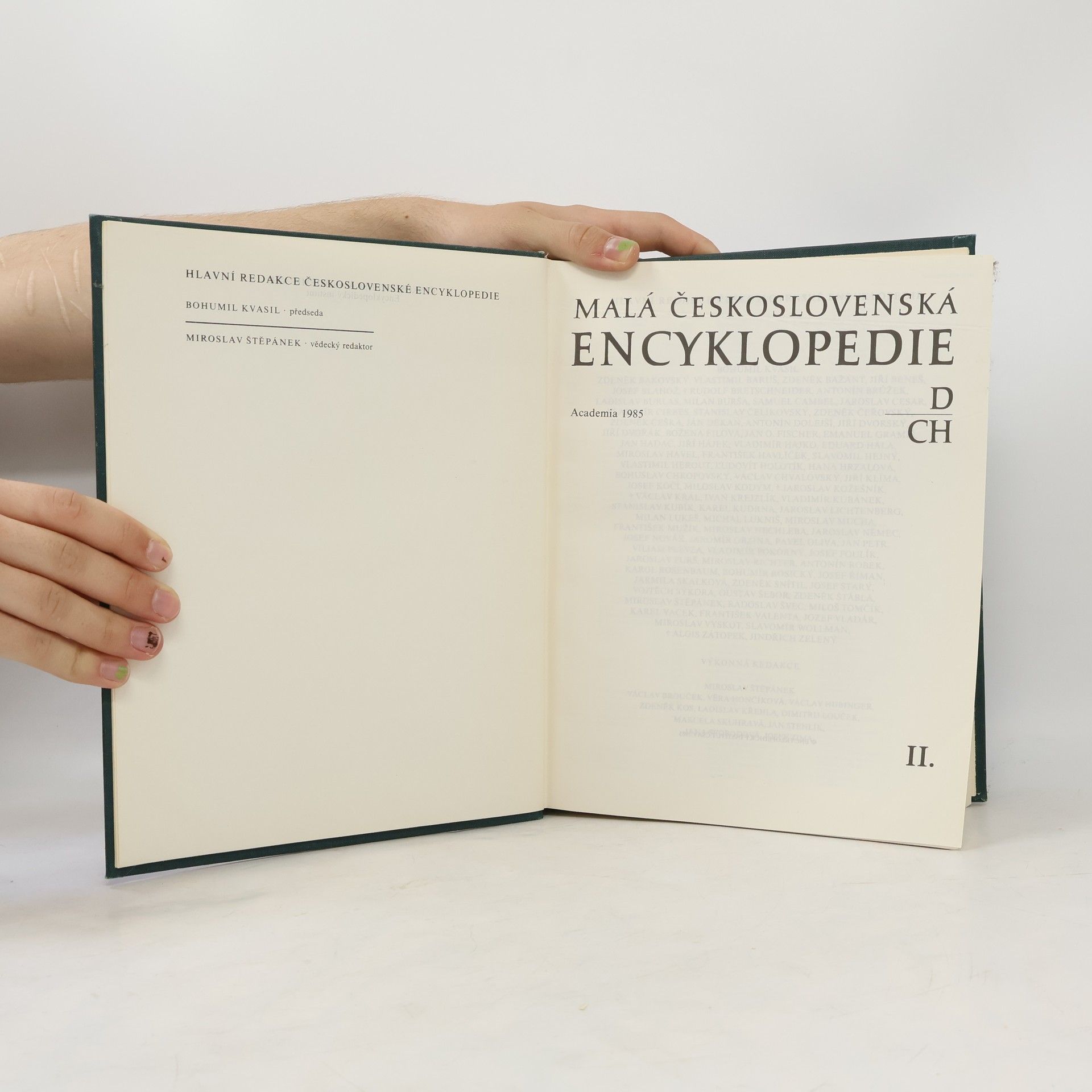 Autorenkollektiv Malá československá encyklopedie II. D-CH