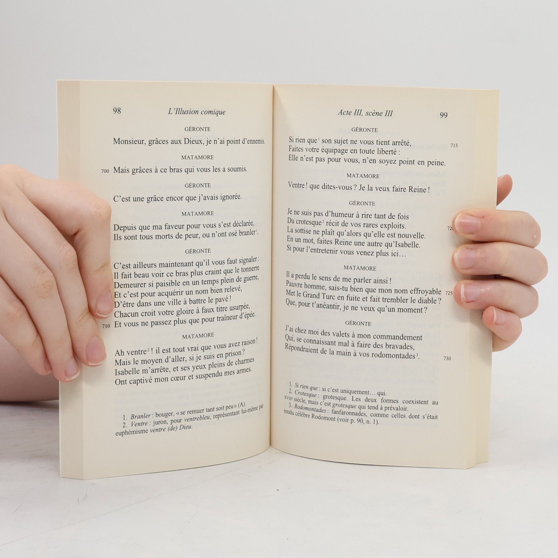 Pierre Corneille Folio classique: L'Illusion comique - Édition de Jean Serroy