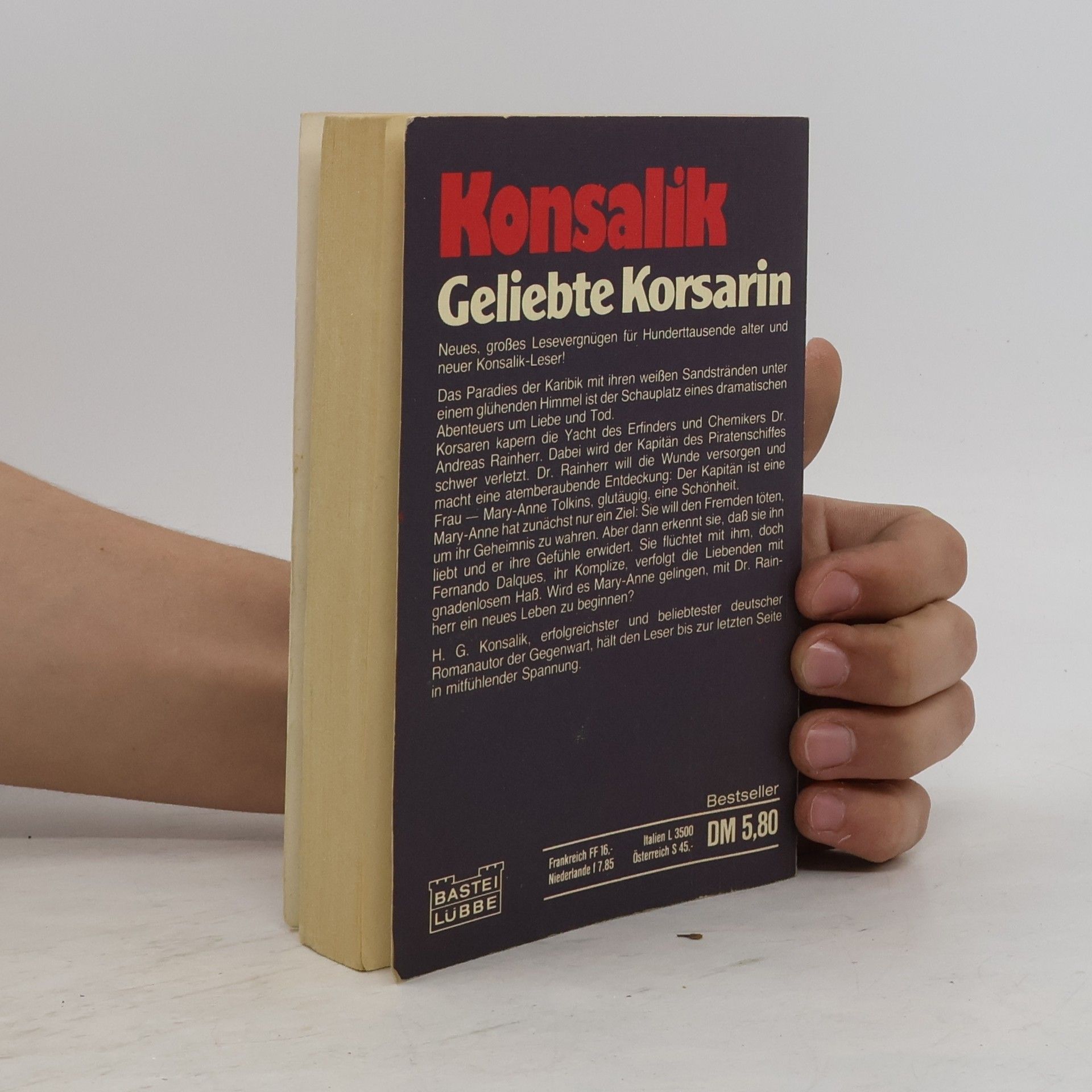 Heinz G. Konsalik Geliebte Korsarin