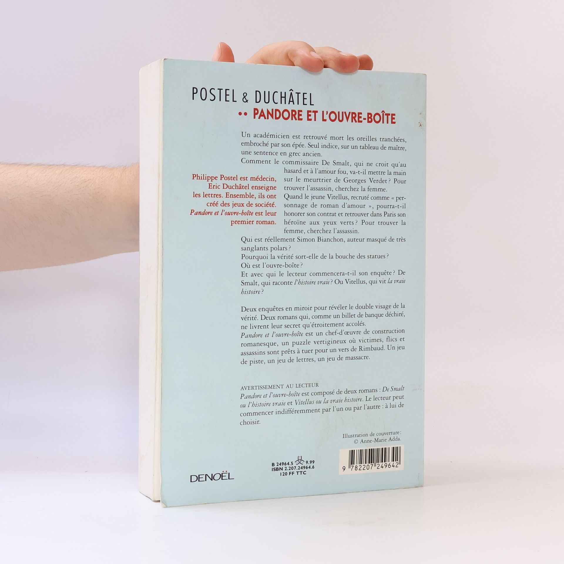 Jean-Philippe Postel Pandore et l'ouvre-boîte