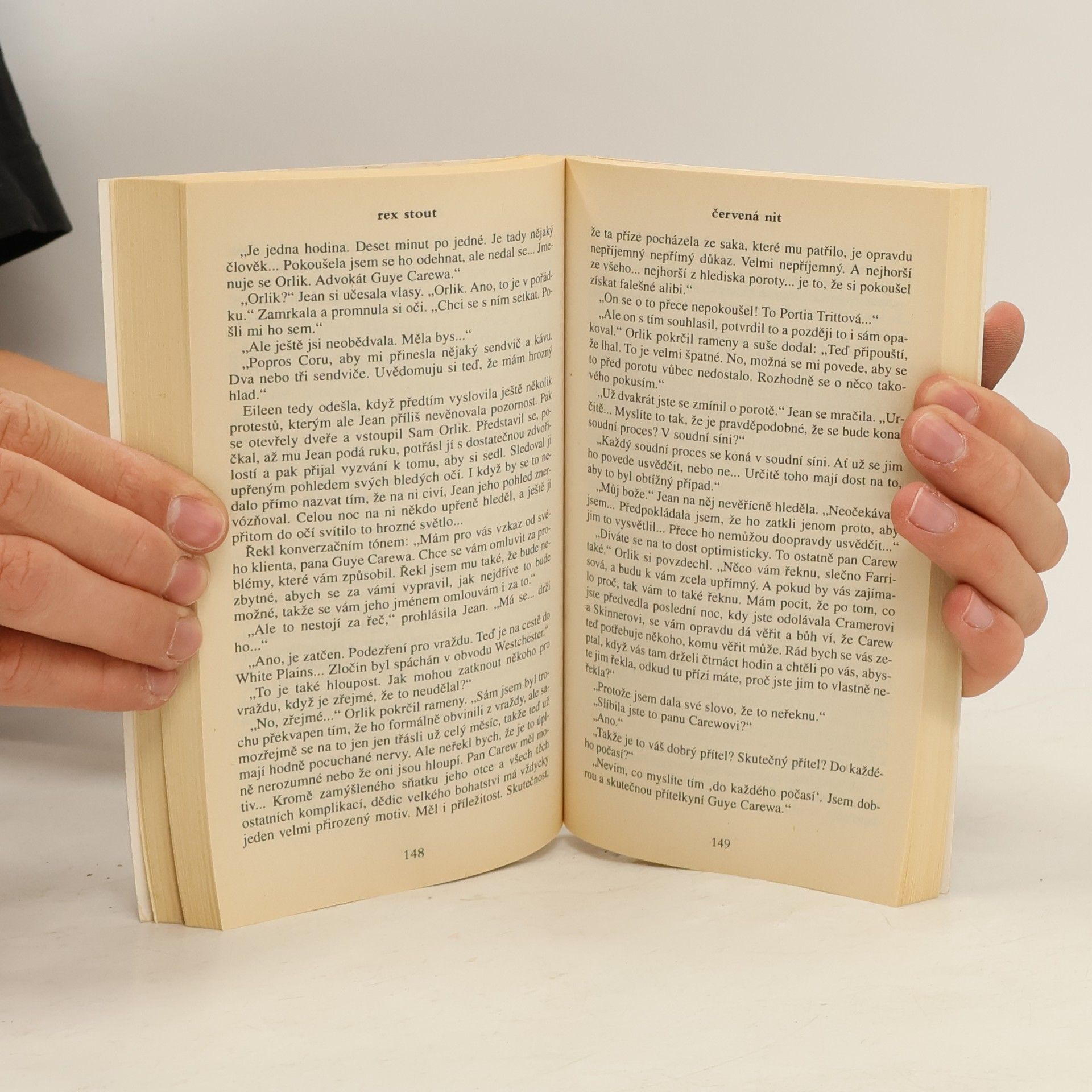 Rex Stout Červená nit