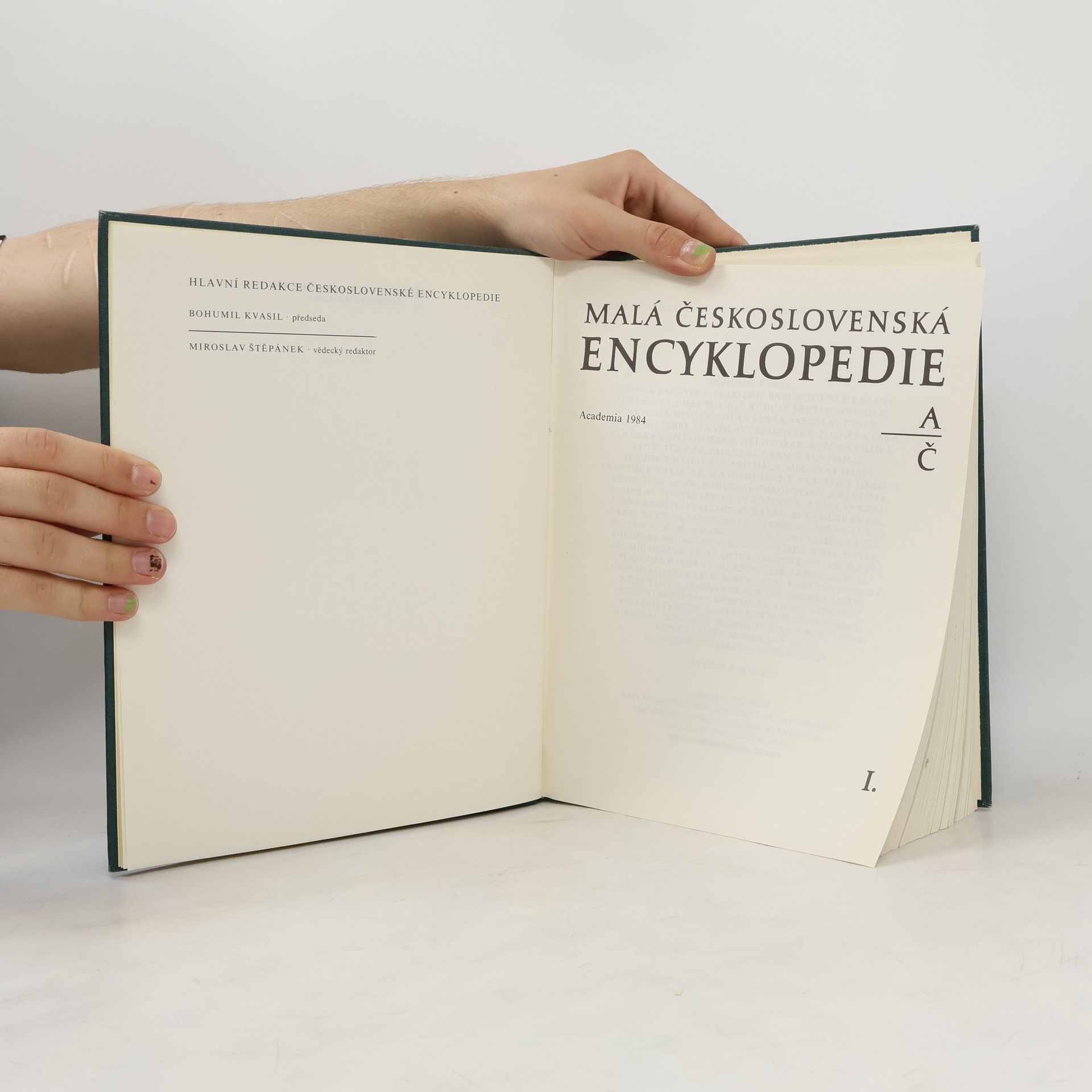 Kolektiv autorů Malá československá encyklopedie I. A-Č