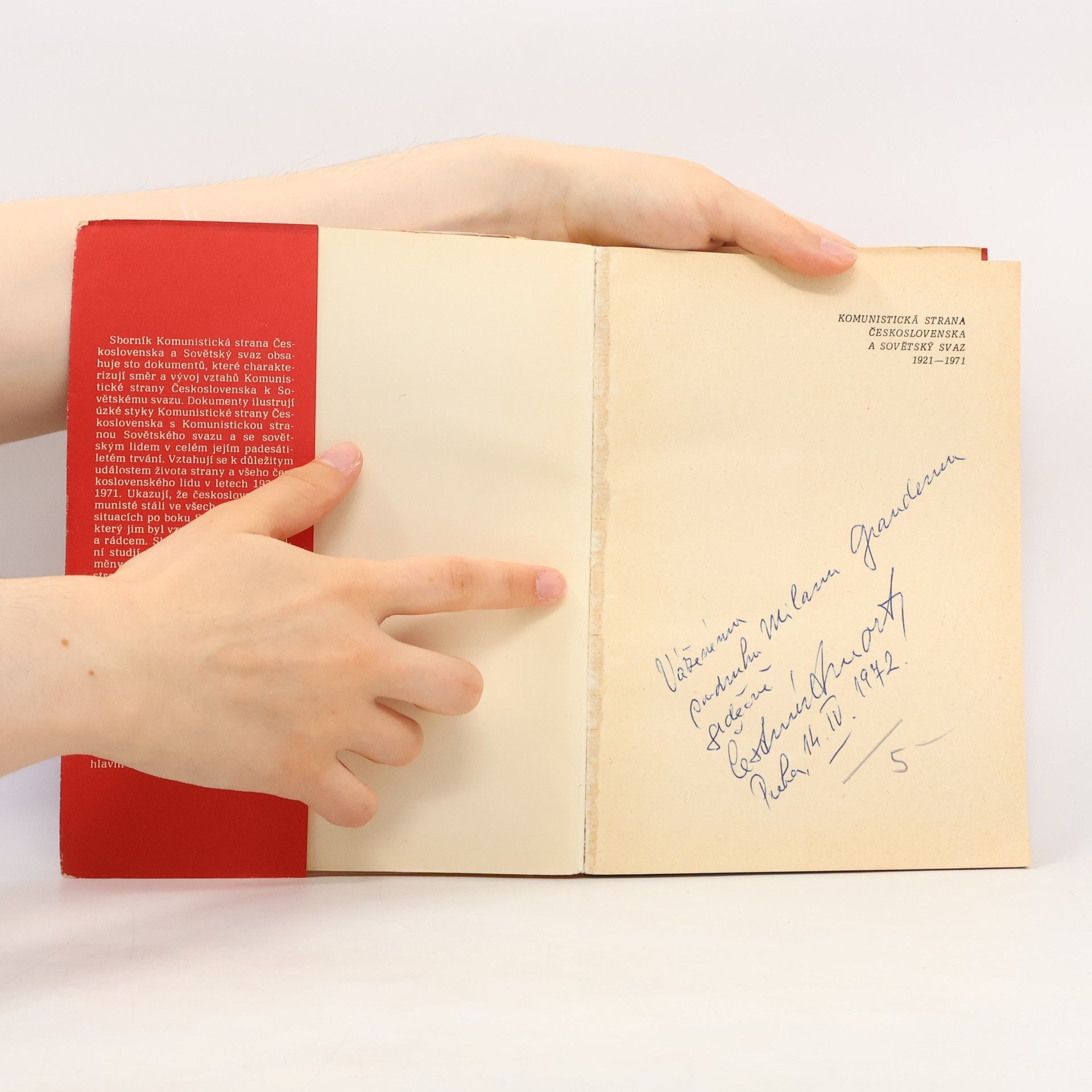 Zdeněk Sládek Komunistická strana Československa a Sovětský Svaz 1921-1971