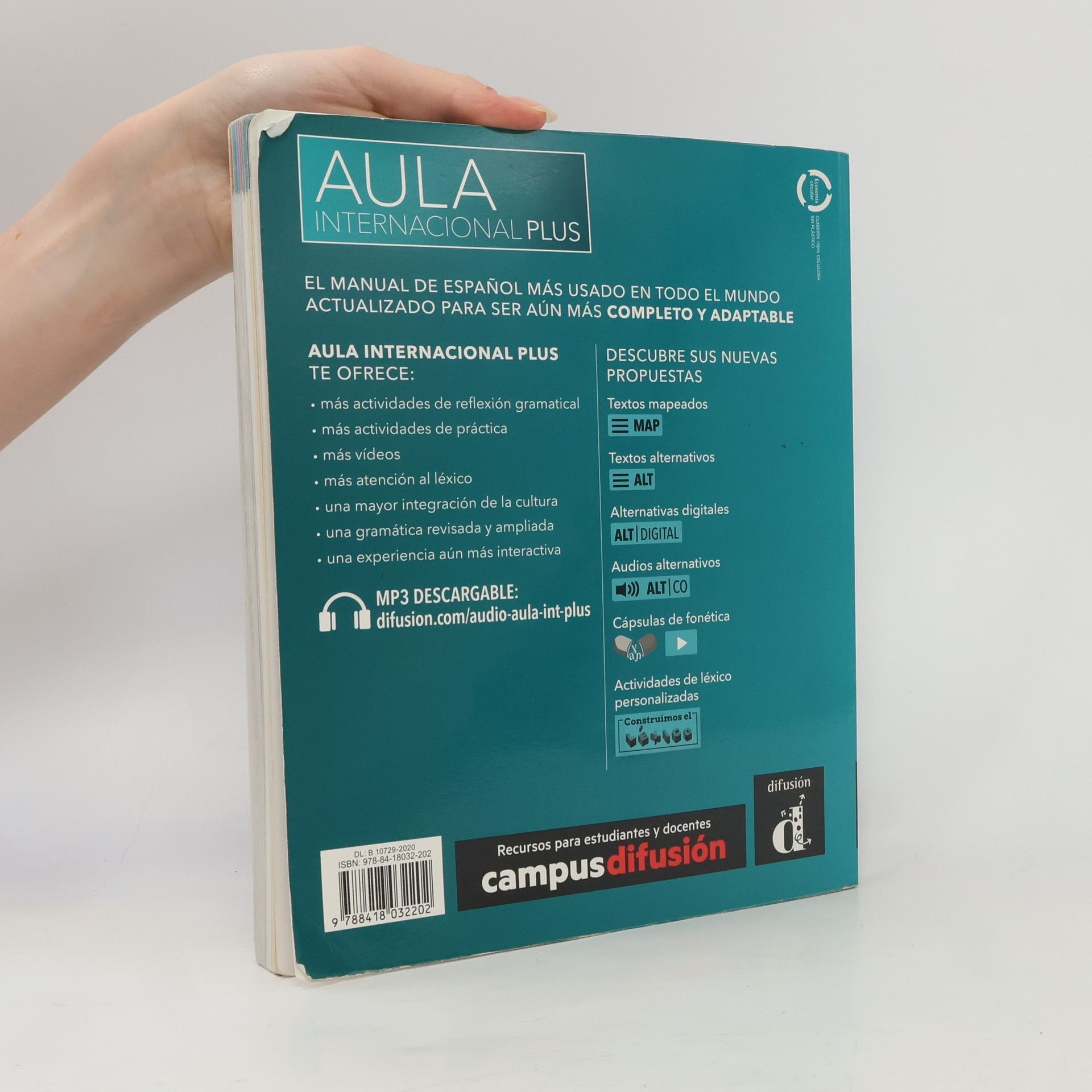 Jaime Corpas Aula internacional plus 2. Libro del alumno
