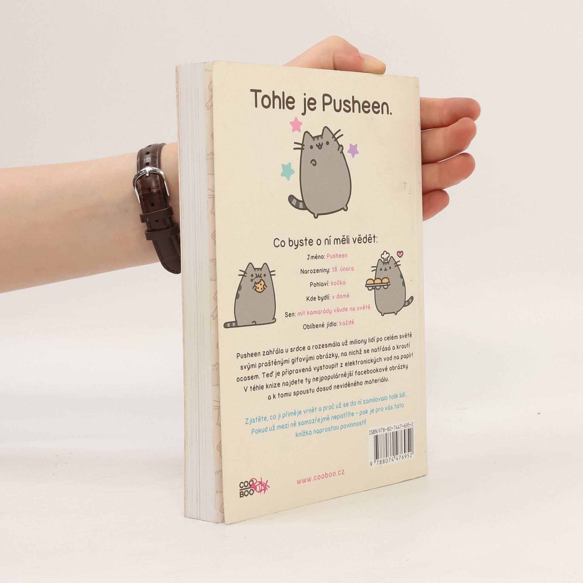 Claire Belton Pusheen. Já, košišta