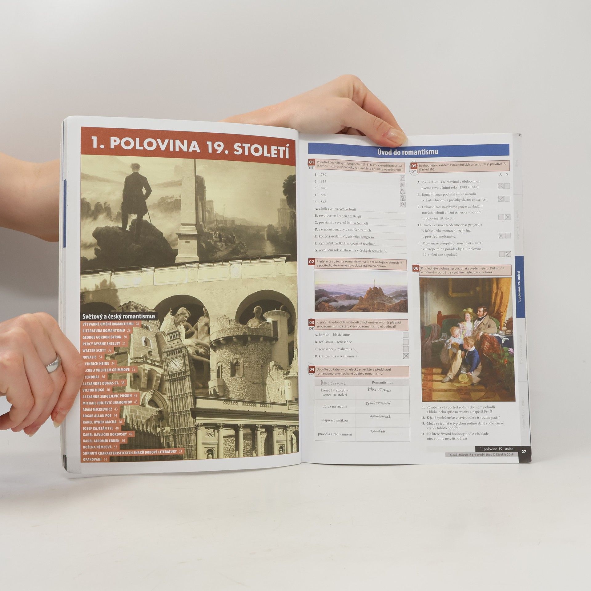 Jolana Fišarová Nová literatura 2 pro střední školy : pracovní sešit