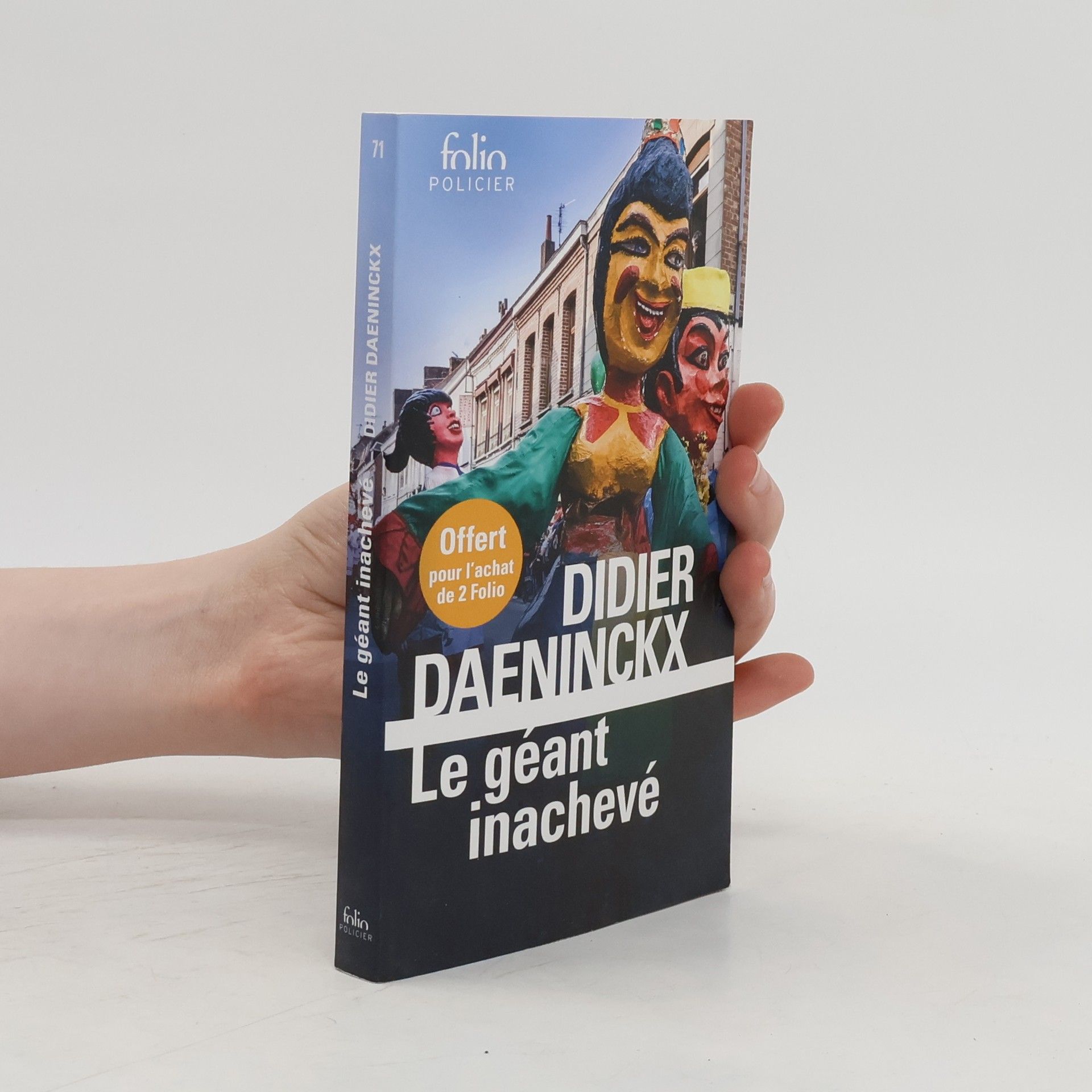 Didier Daeninckx Le géant inachevé