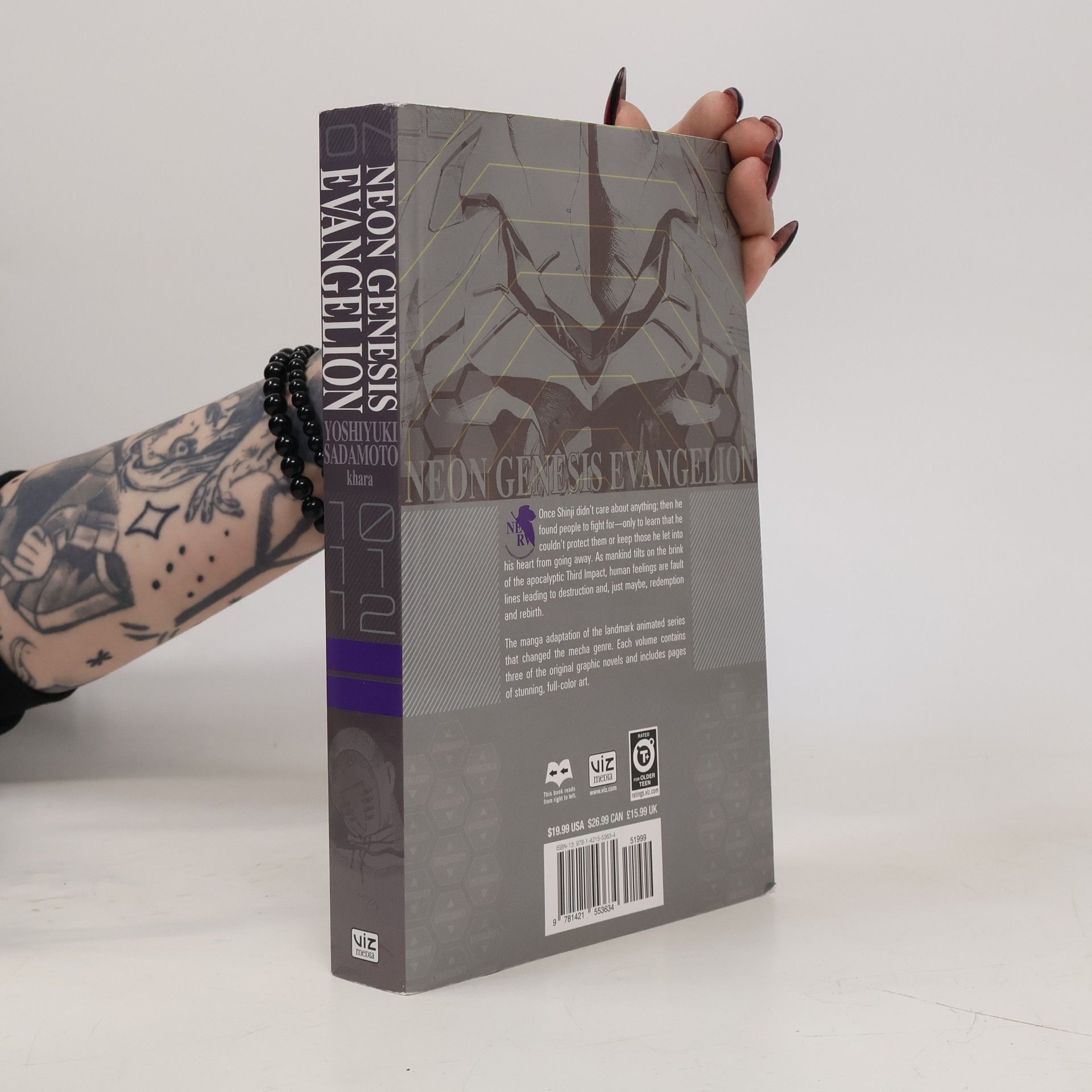 Yoshiyuki Sadamoto Neon Genesis Evangelion 3-in-1 Edition, Vol. 4: Includes vols. 10, 11 & 12