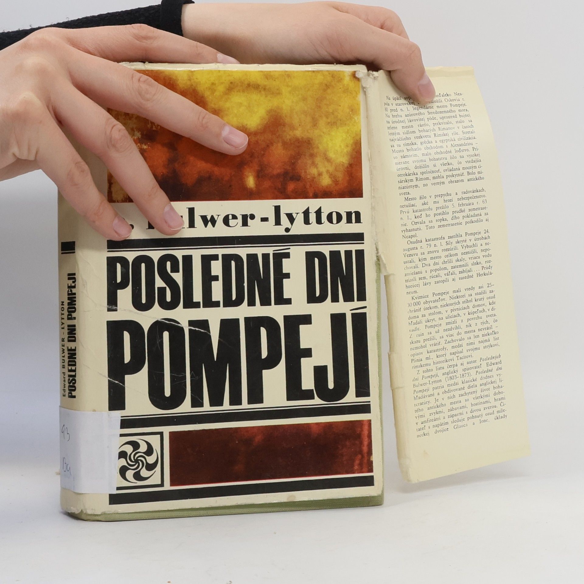 Edward Bulwer-Lytton Posledné dni Pompejí