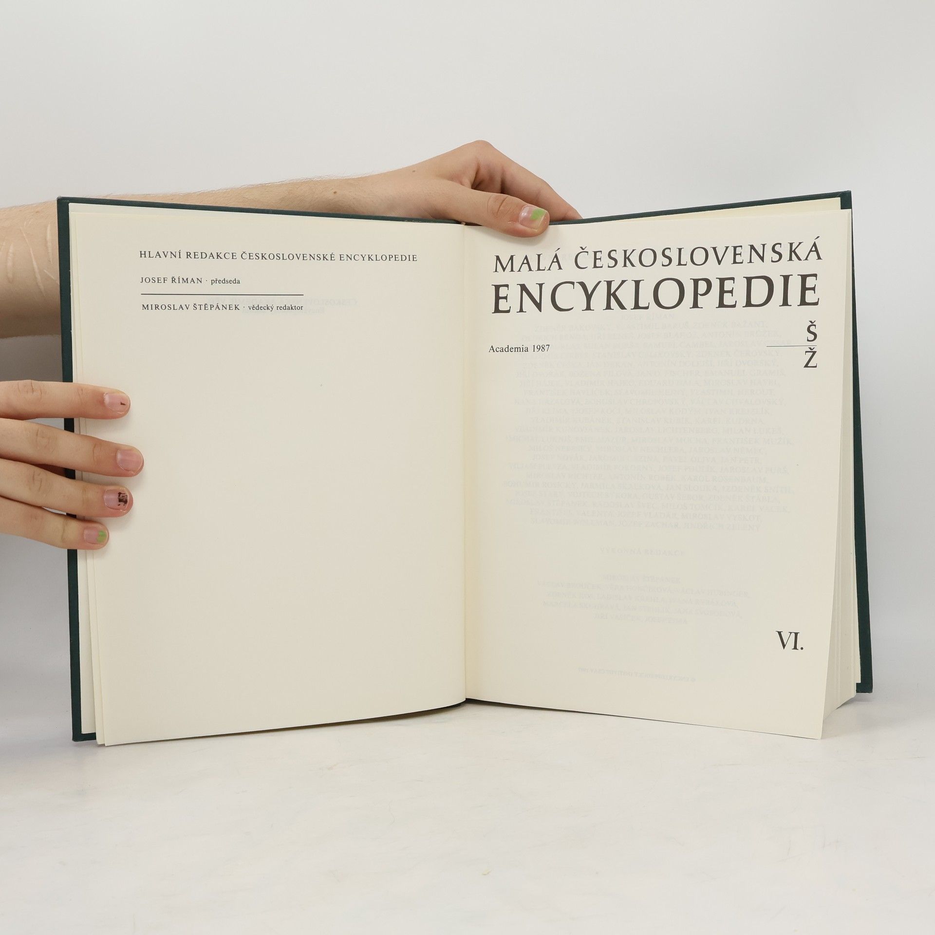 Various authors Malá československá encyklopedie VI. Š-Ž