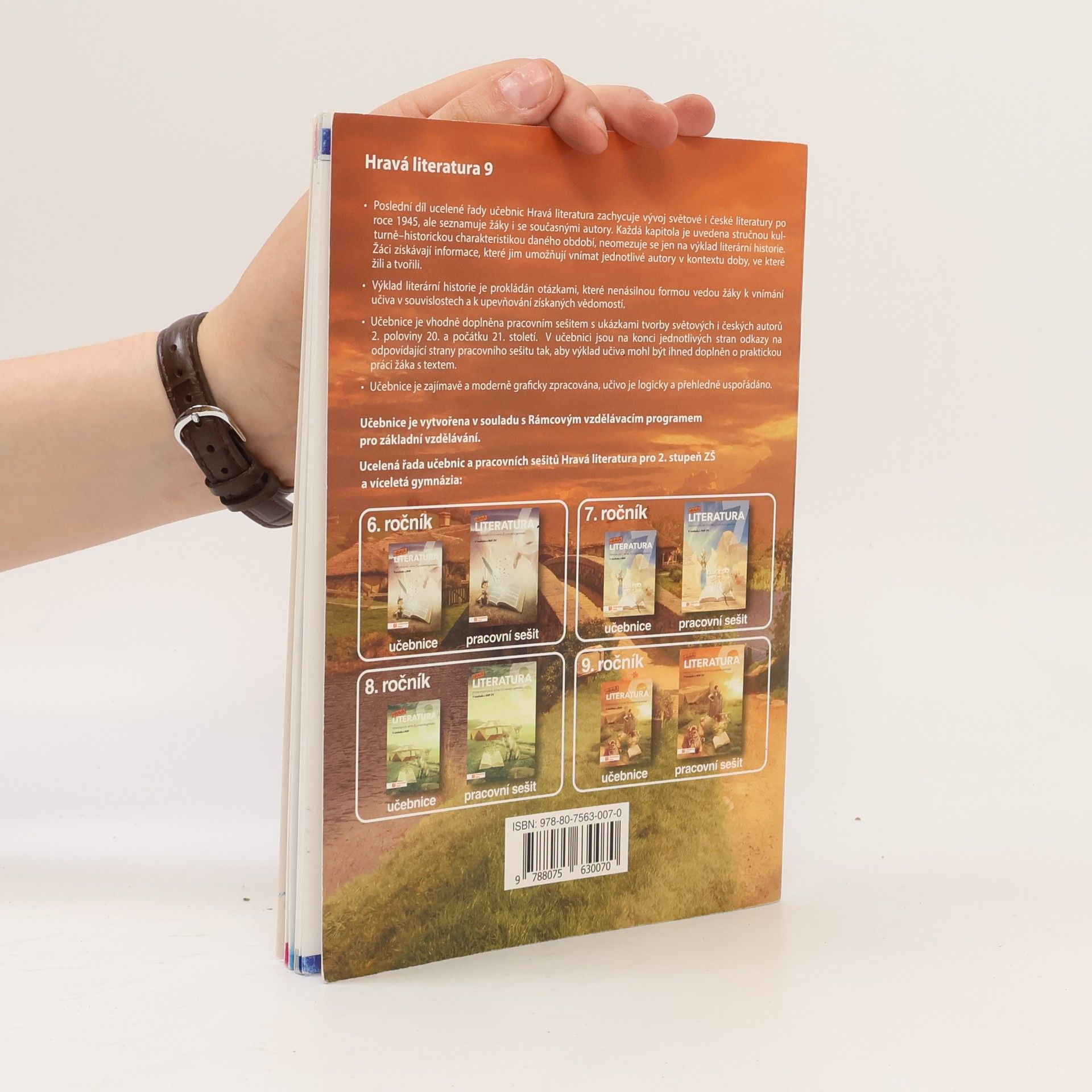Michaela Jindráčková Hravá literatura 9. Učebnice pro 9. ročník ZŠ a víceletá gymnázia