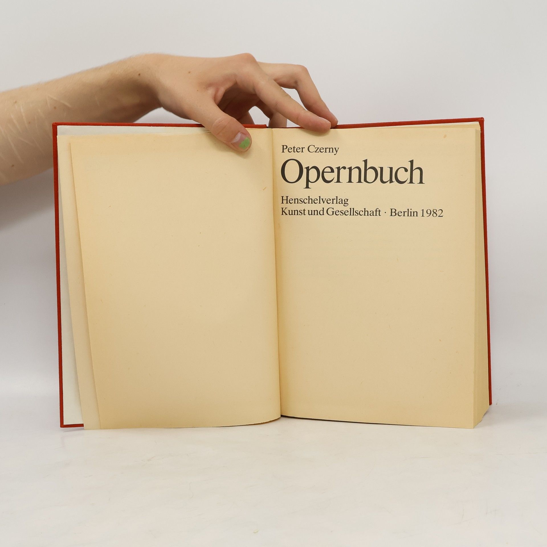 Peter Czerny Opernbuch