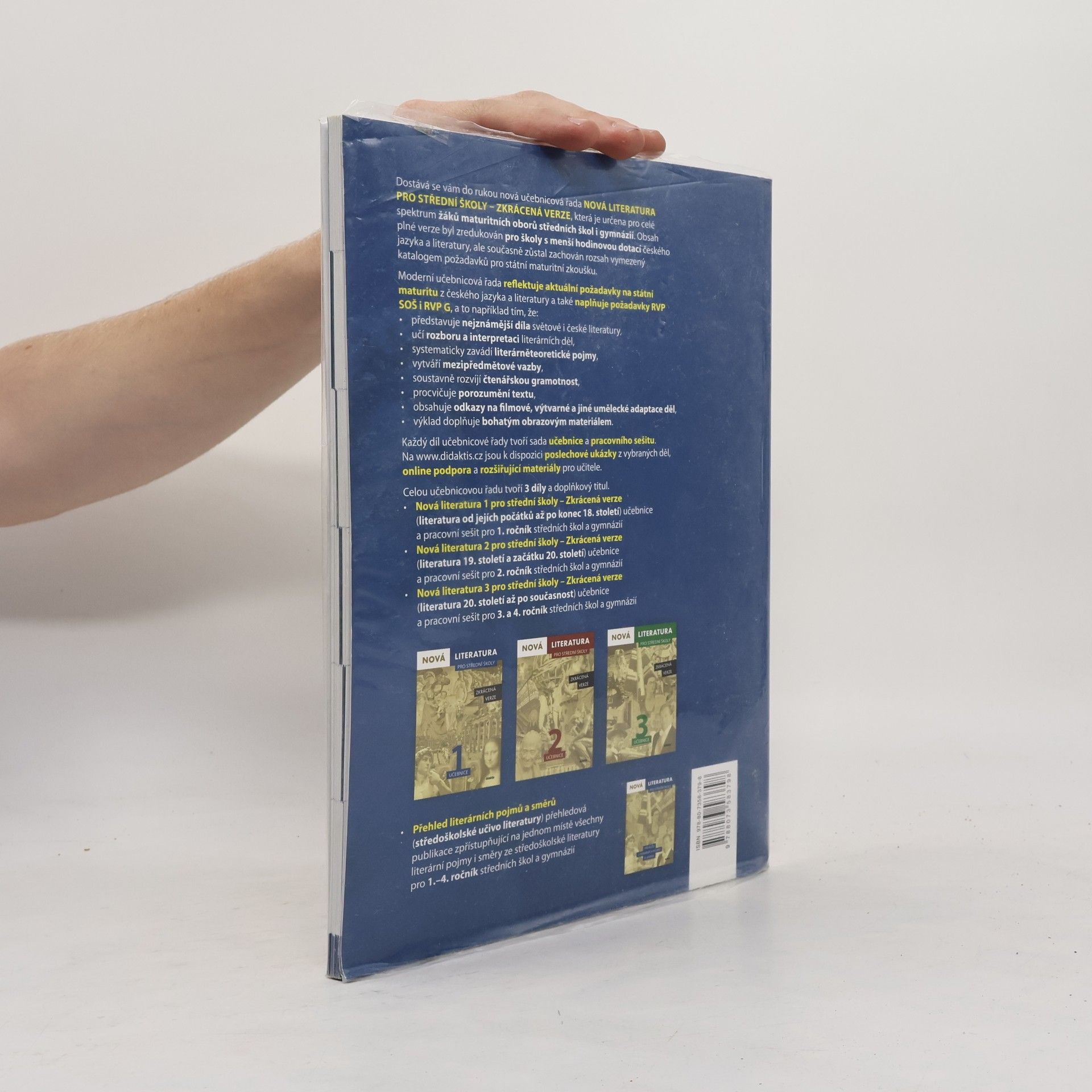 Collectif d'auteurs Nová literatura pro střední školy. 1, učebnice, zkrácená verze