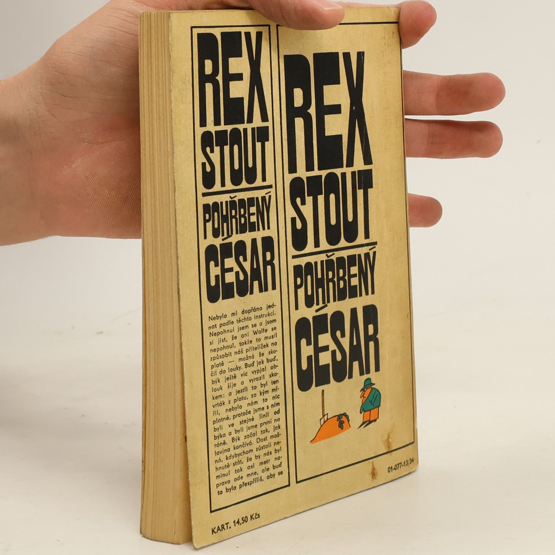 Rex Stout Pohřbený César