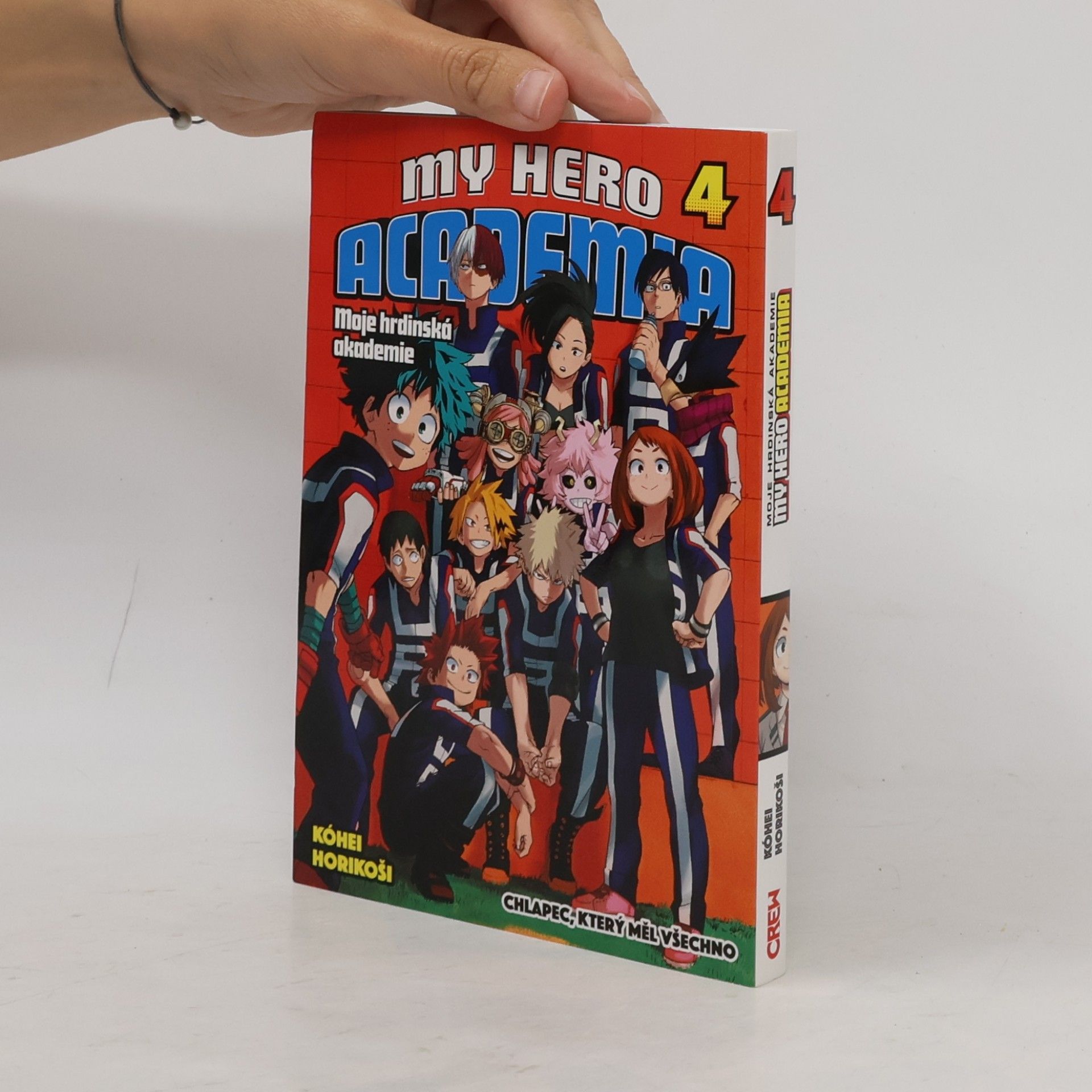 Kōhei Horikoshi My Hero Academia 4. Chlapec, který měl všechno.