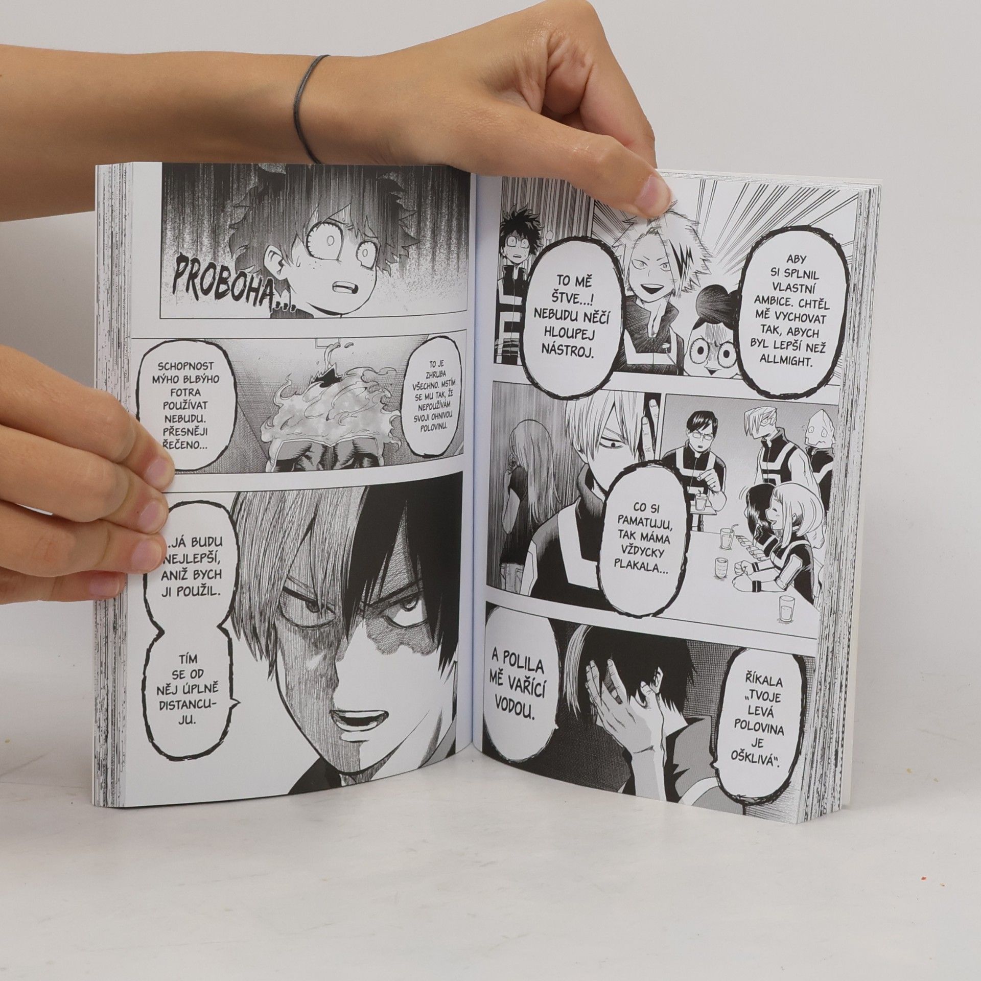 Kóhei Horikoši My Hero Academia 4. Chlapec, který měl všechno.