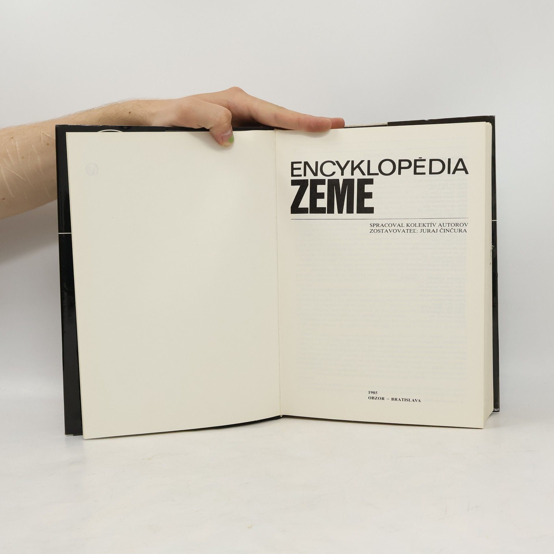Juraj Činčura Encyklopédia Zeme