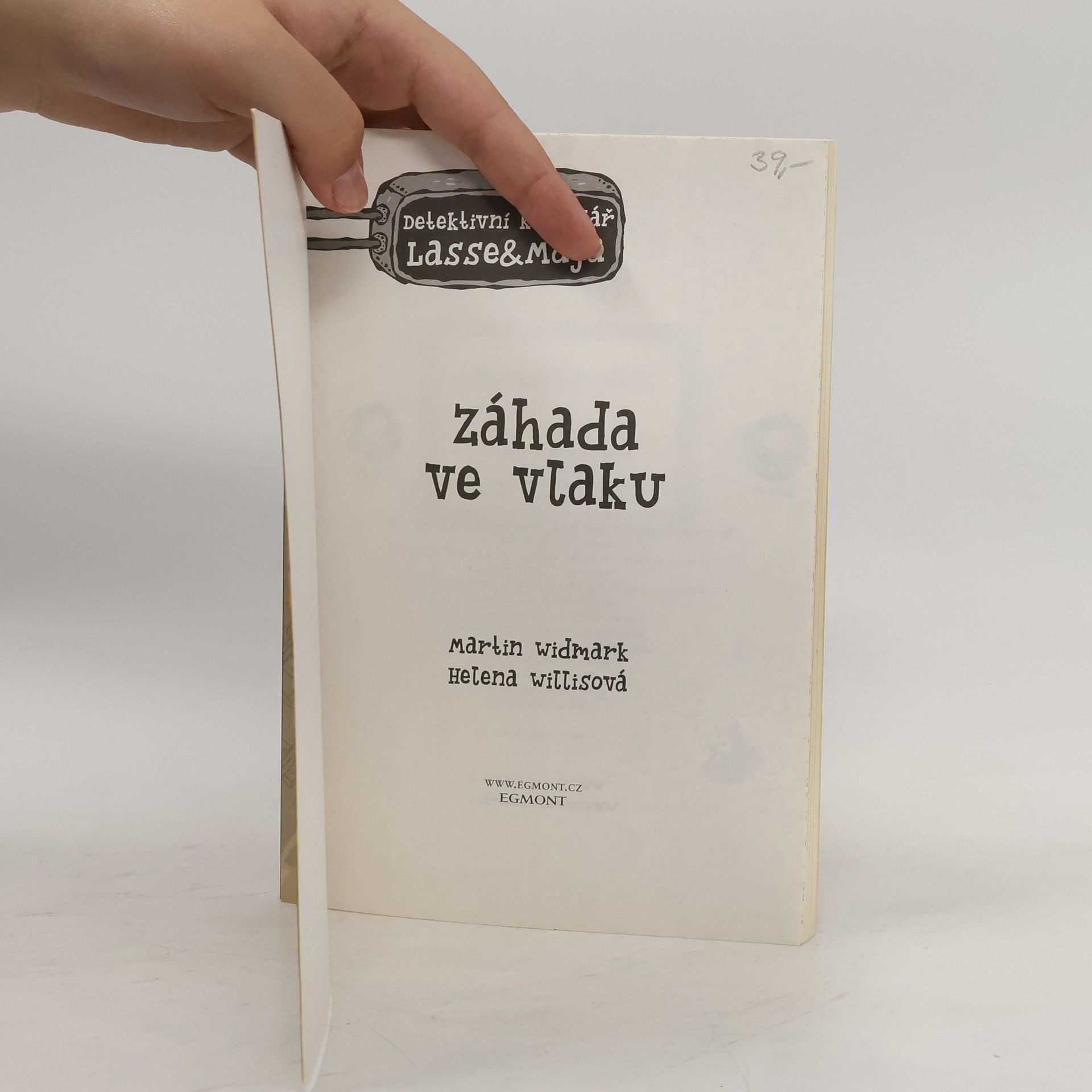 Martin Widmark Záhada ve vlaku