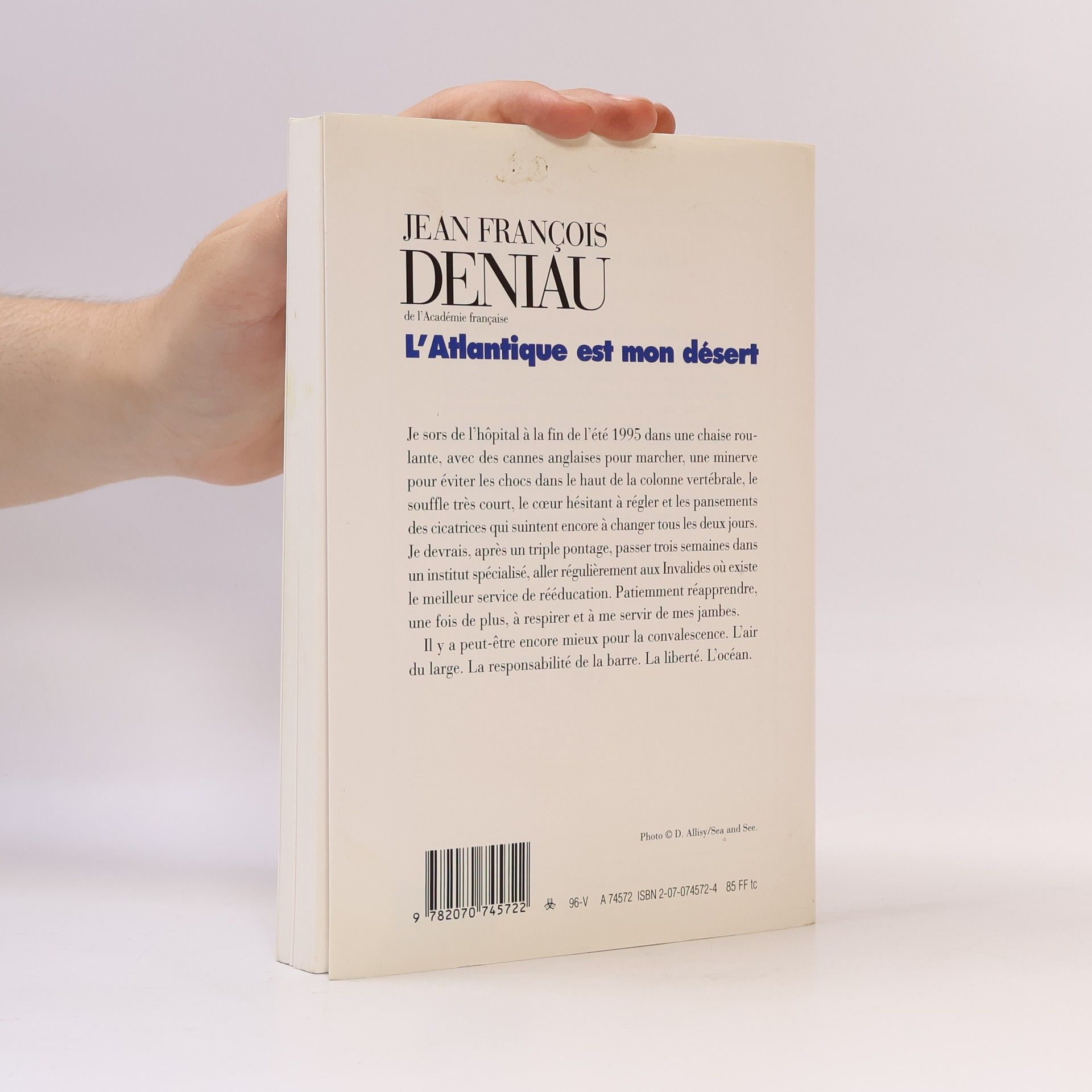 Jean-François Deniau L'Atlantique est mon désert