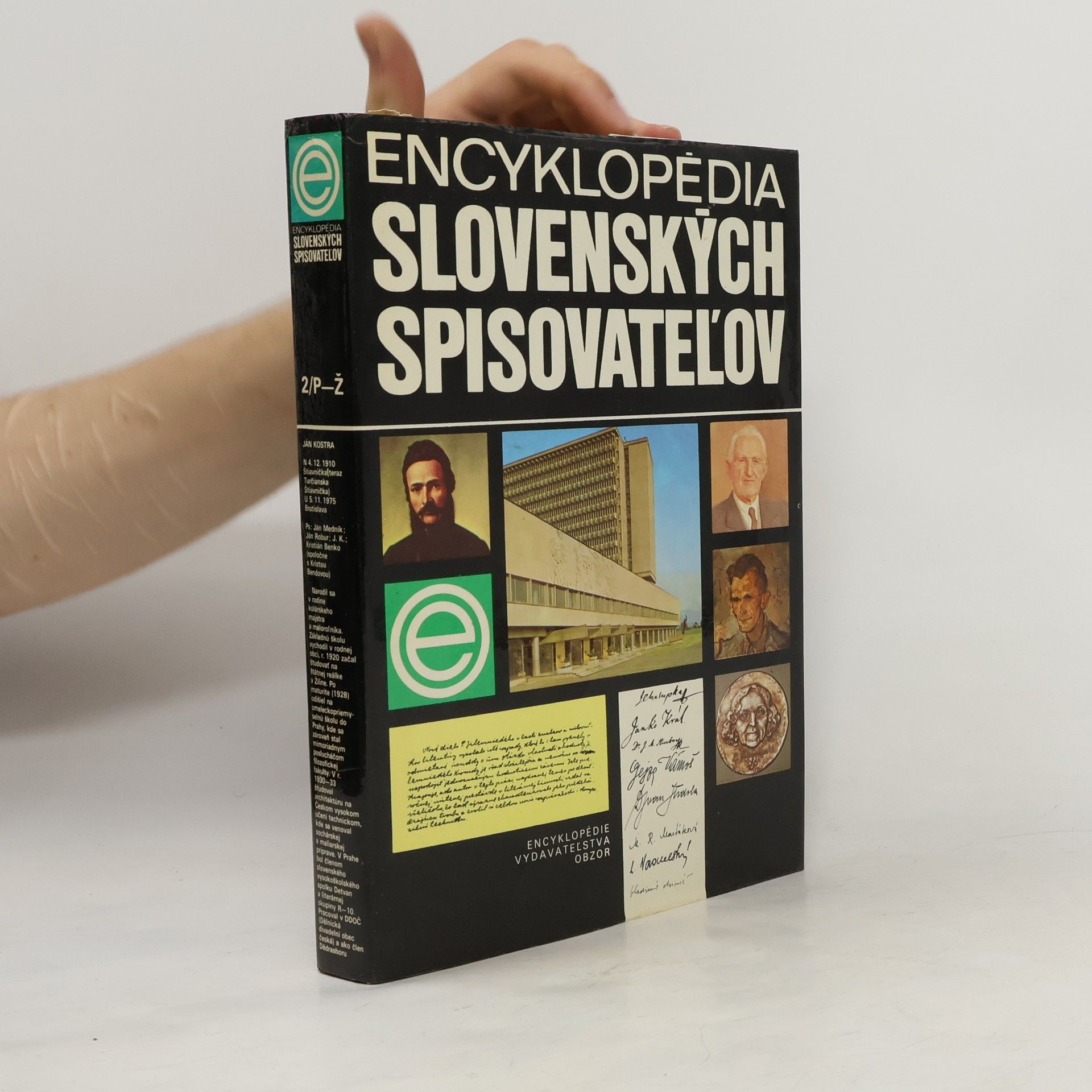 Karol Rosenbaum Encyklopédia slovenských spisovateľov. 2 P-Ž