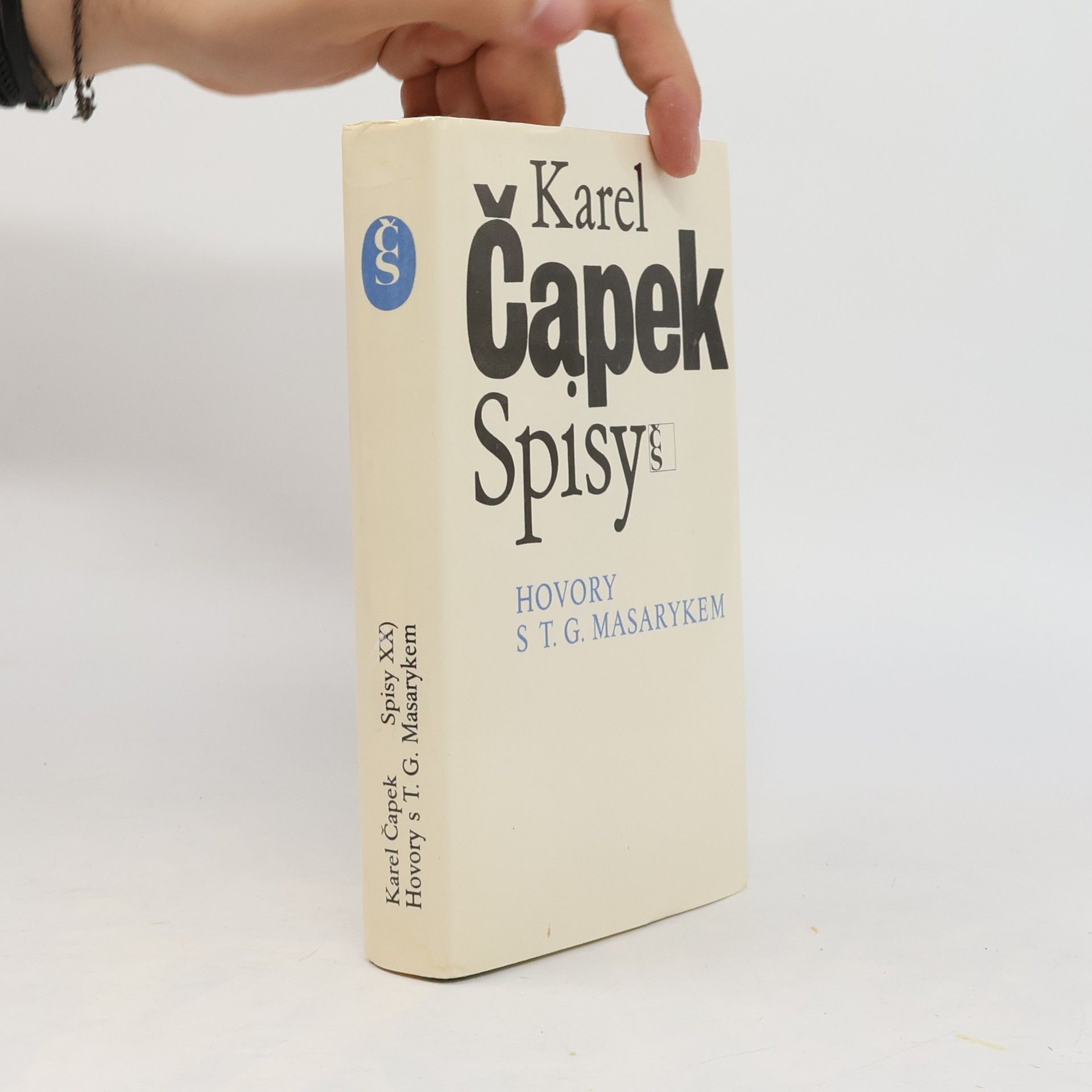 Karel Čapek Hovory s T. G. Masarykem