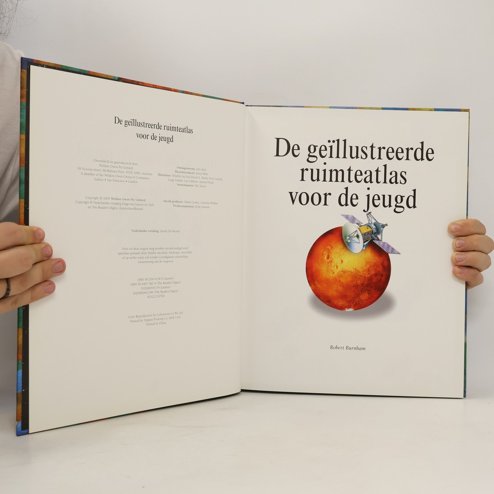 Robert Burnham De geillustreerde ruimteatlas voor de jeugd