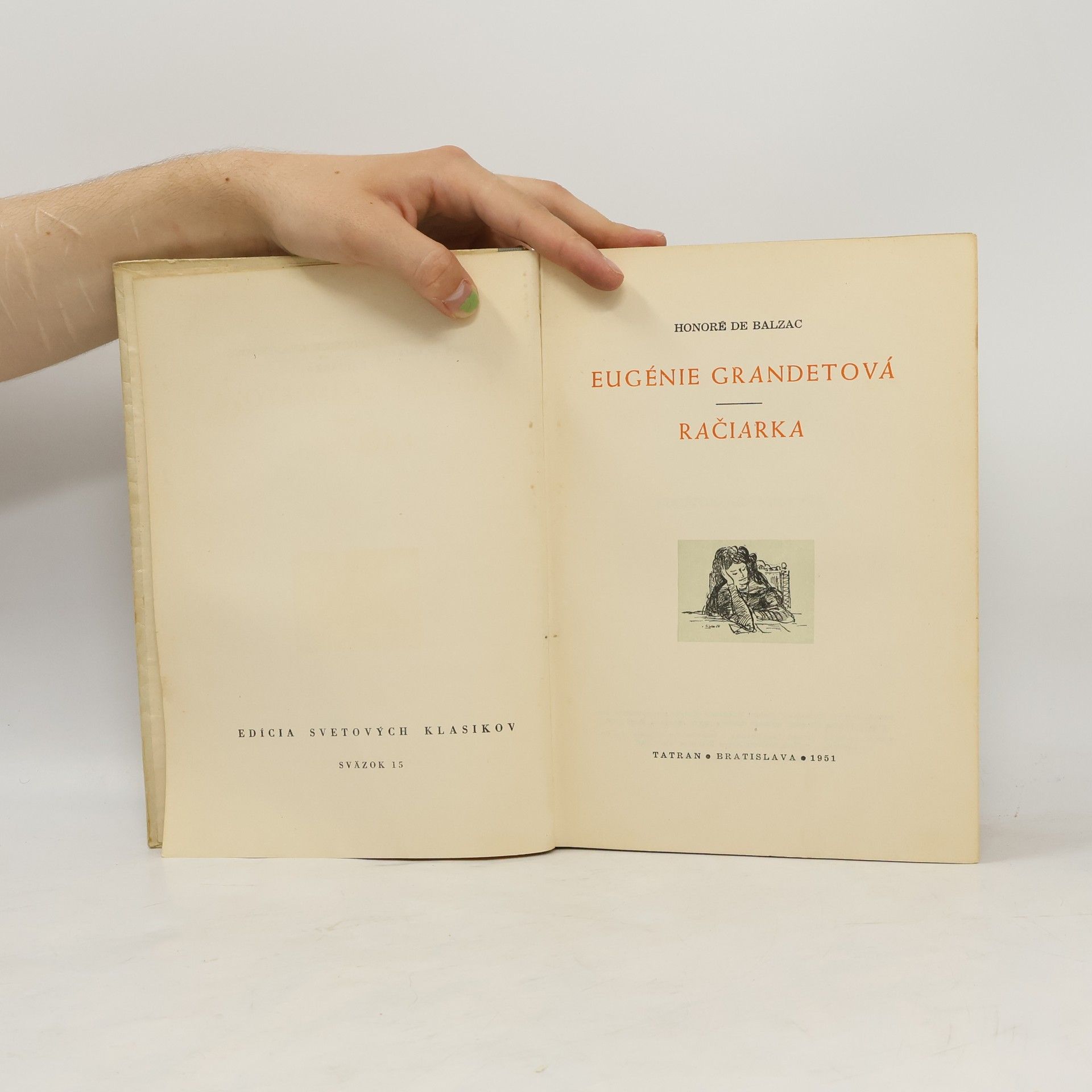Honoré de Balzac Eugénie Grandetová. Račiarka