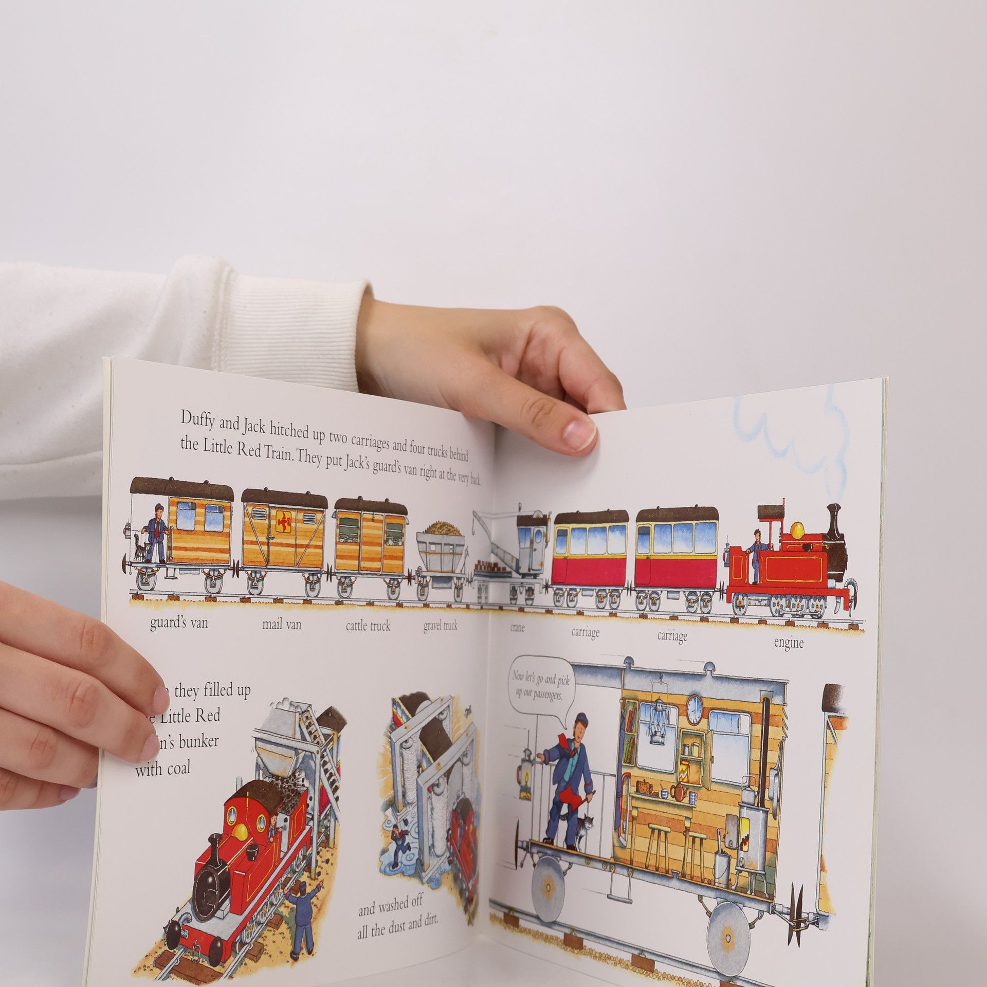 Benedict Blathwayt Little Red Train, Busy Day