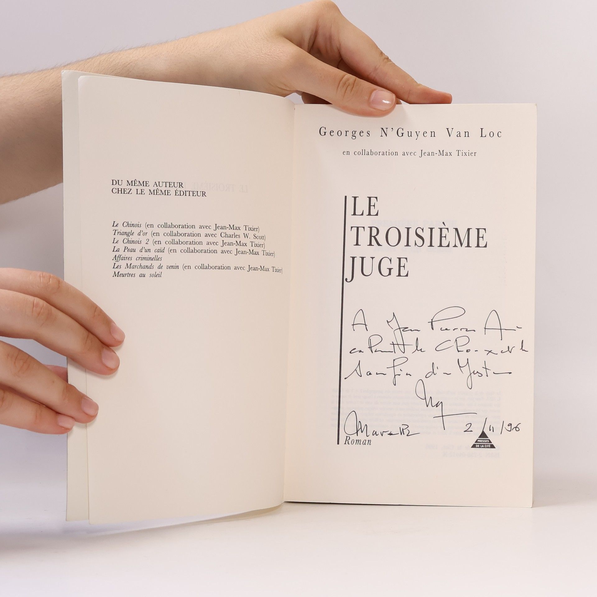 Georges N'Guyen Van Loc Le troisième juge