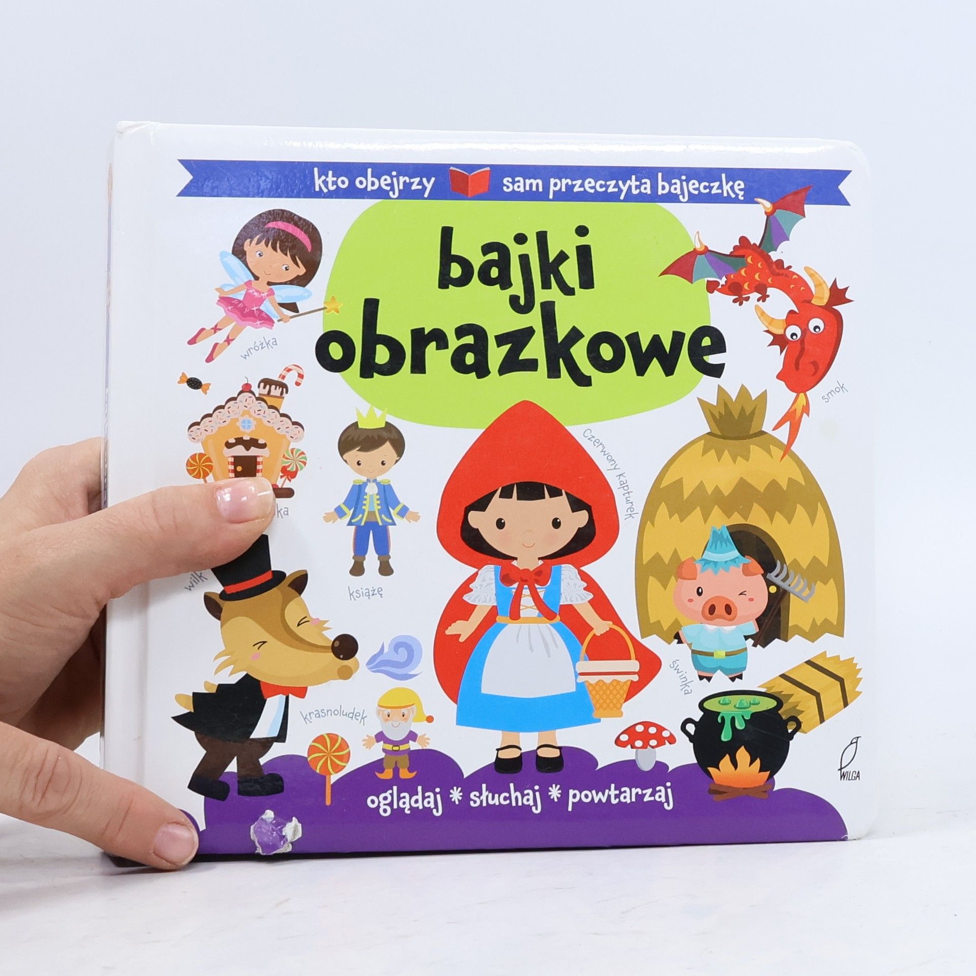 Urszula Kozłowska Bajki obrazkowe. Oglądaj, słuchaj, powtarzaj